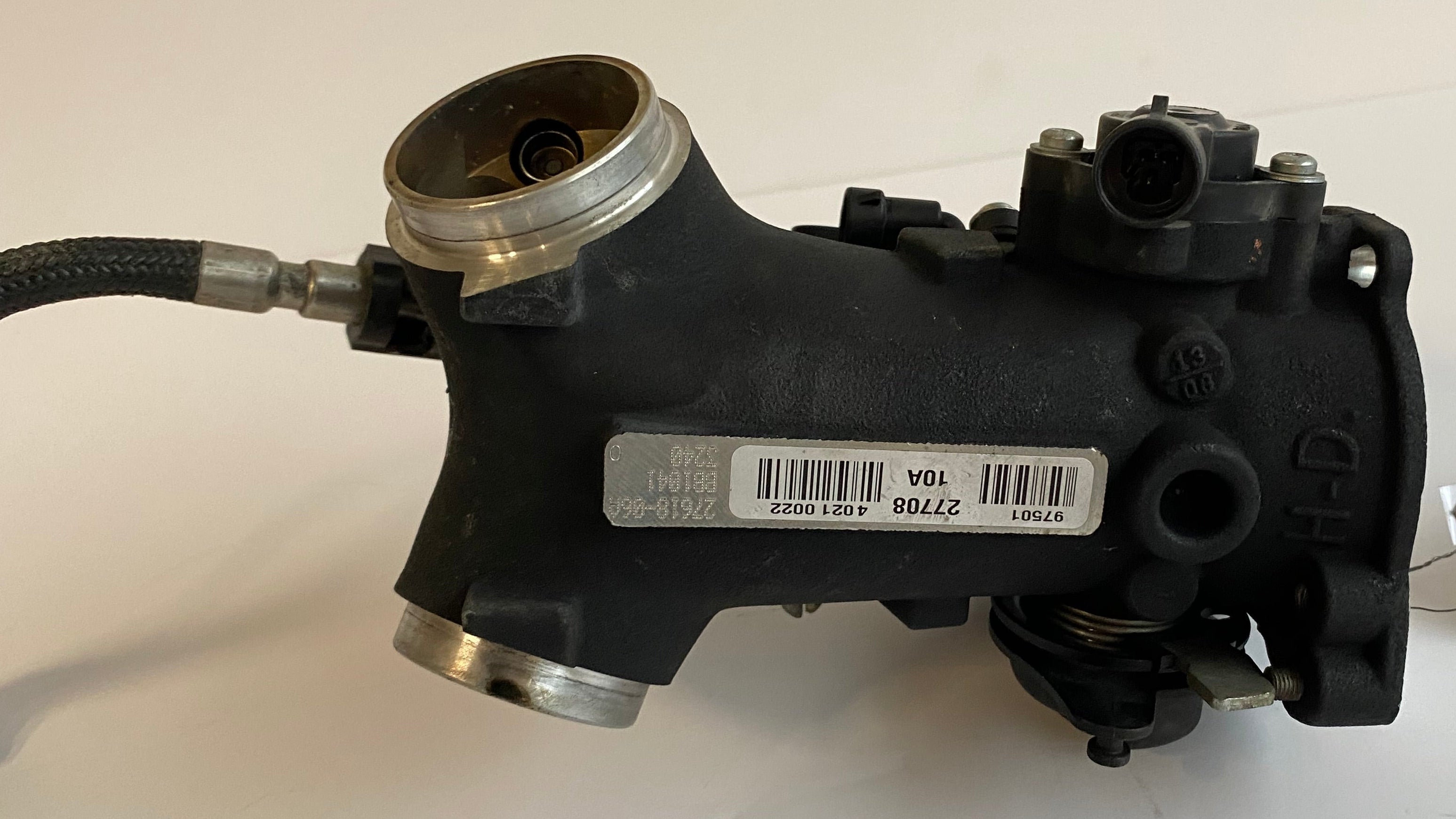 Corps d'injection admission complet Dyna Harley Davidson REF OEM 27708-06B