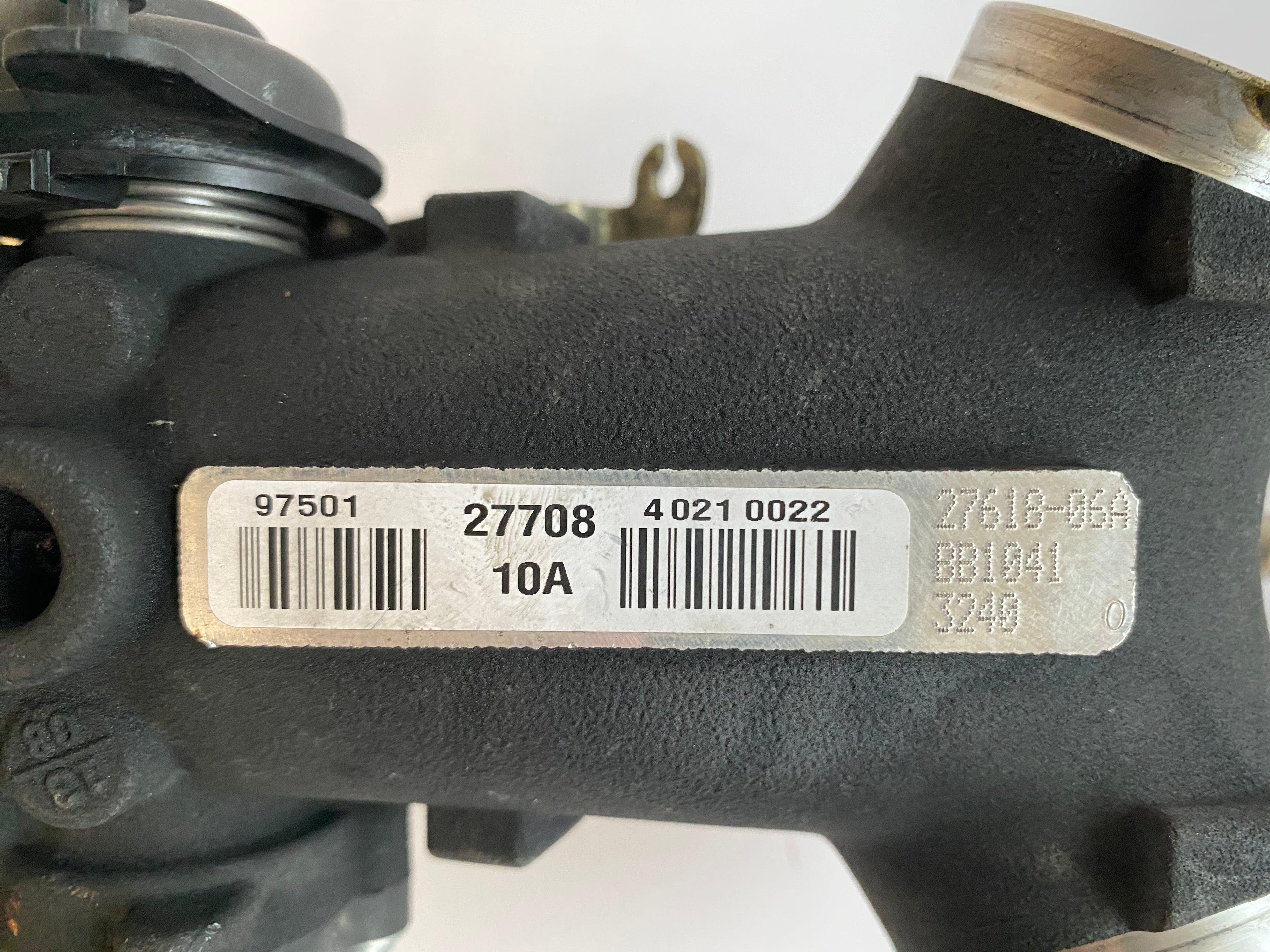 Corps d'injection admission complet Dyna Harley Davidson REF OEM 27708-06B