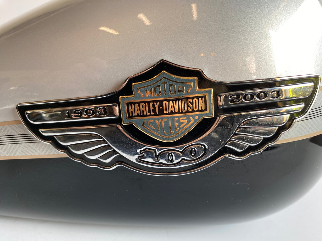 Fuel tank Touring injection 2003 Bi color Harley Davidson REF OEM 61356-03BDS