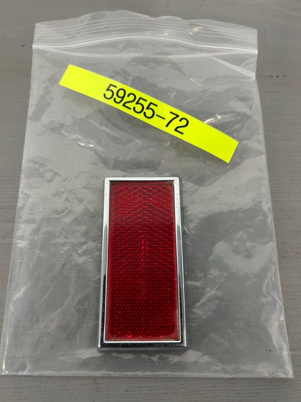 NOS Harley Davidson Red Reflector REF OEM: 59255-72