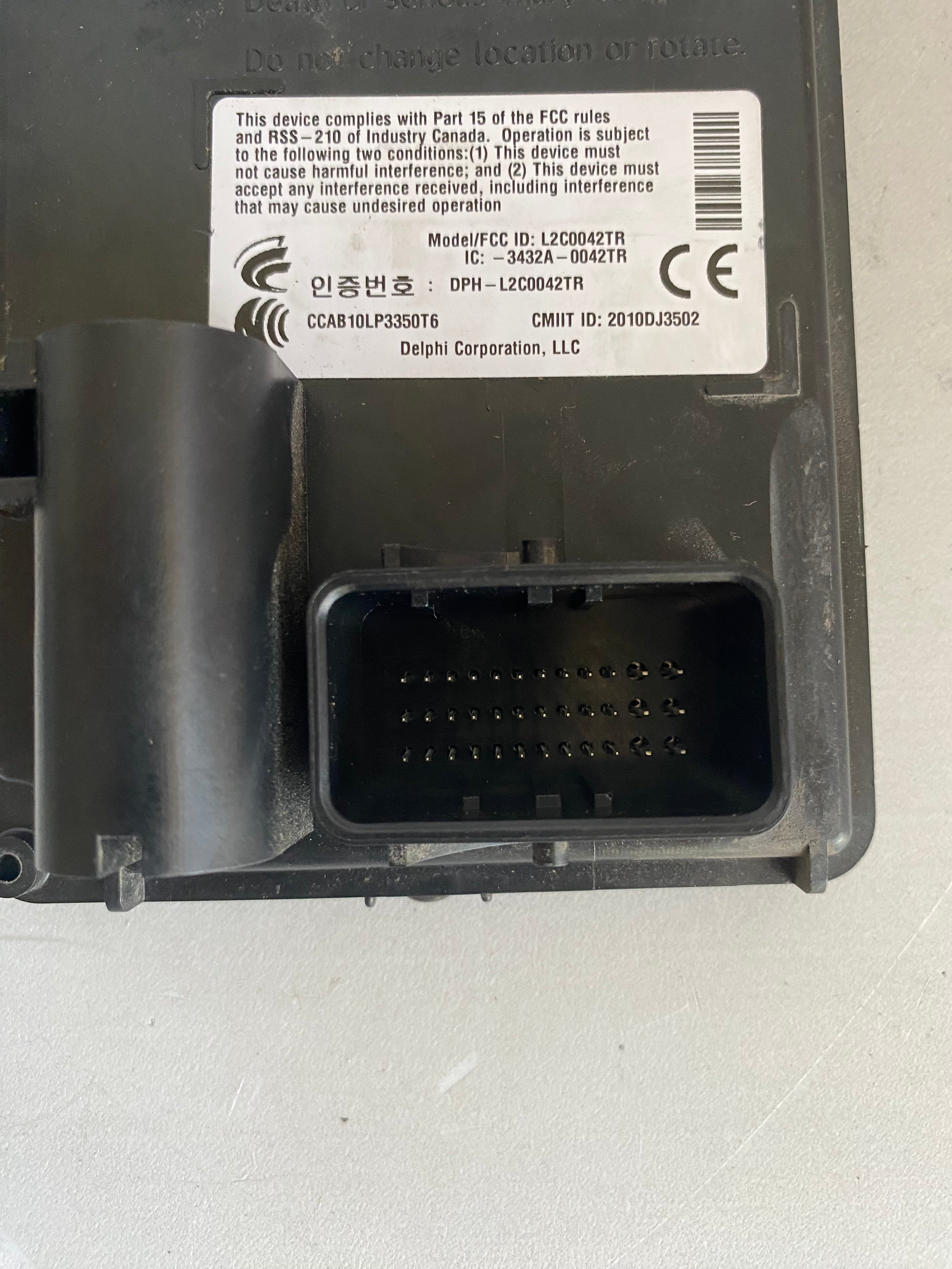 BCM avec 2 FOB appairer Harley Davidson REF OEM 69996-12