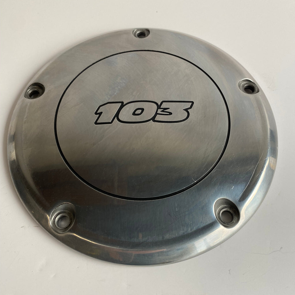 Derby cover chrome 103 Harley Davidson REF OEM 25700037