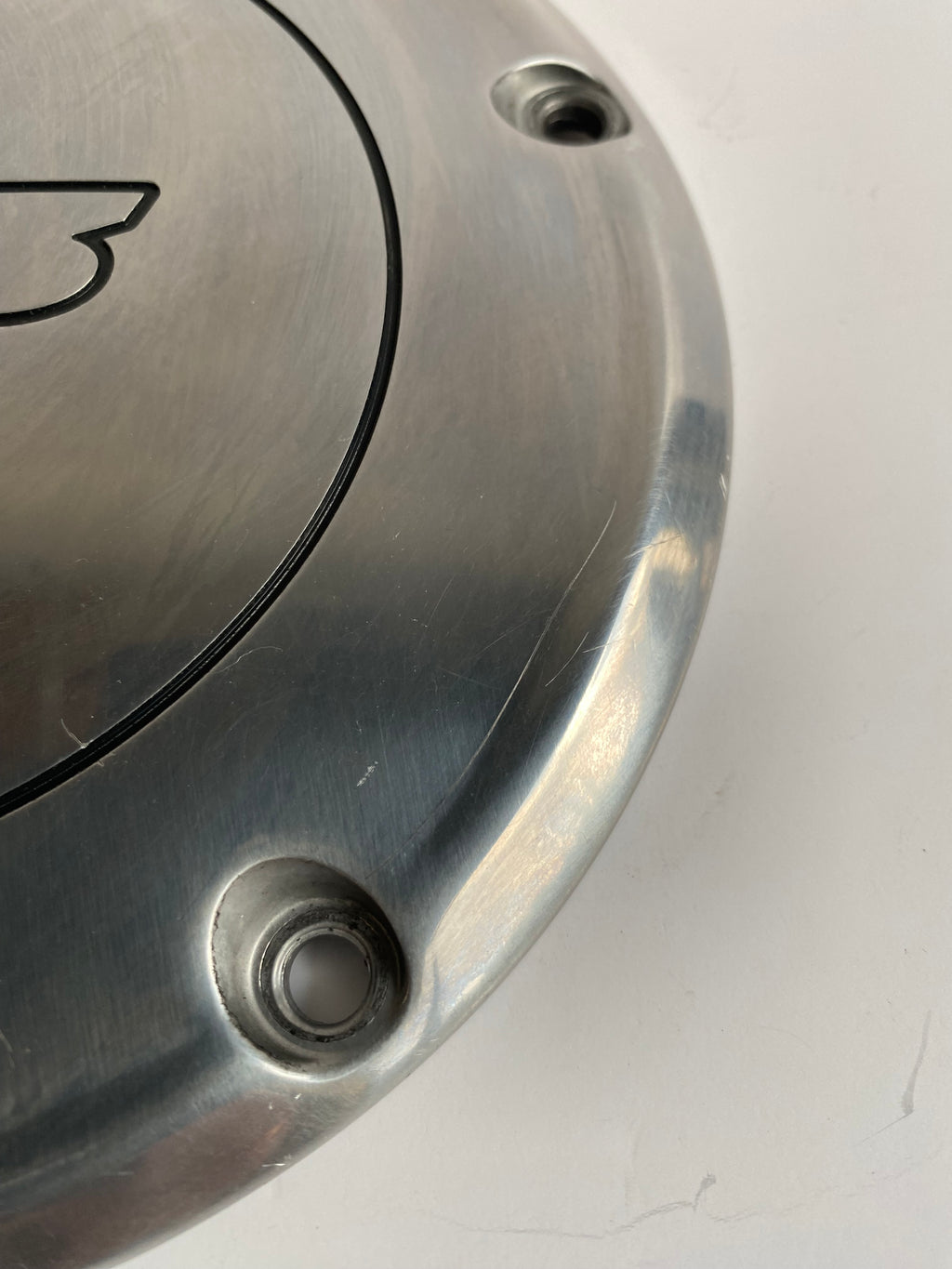 Derby cover chrome 103 Harley Davidson REF OEM 25700037