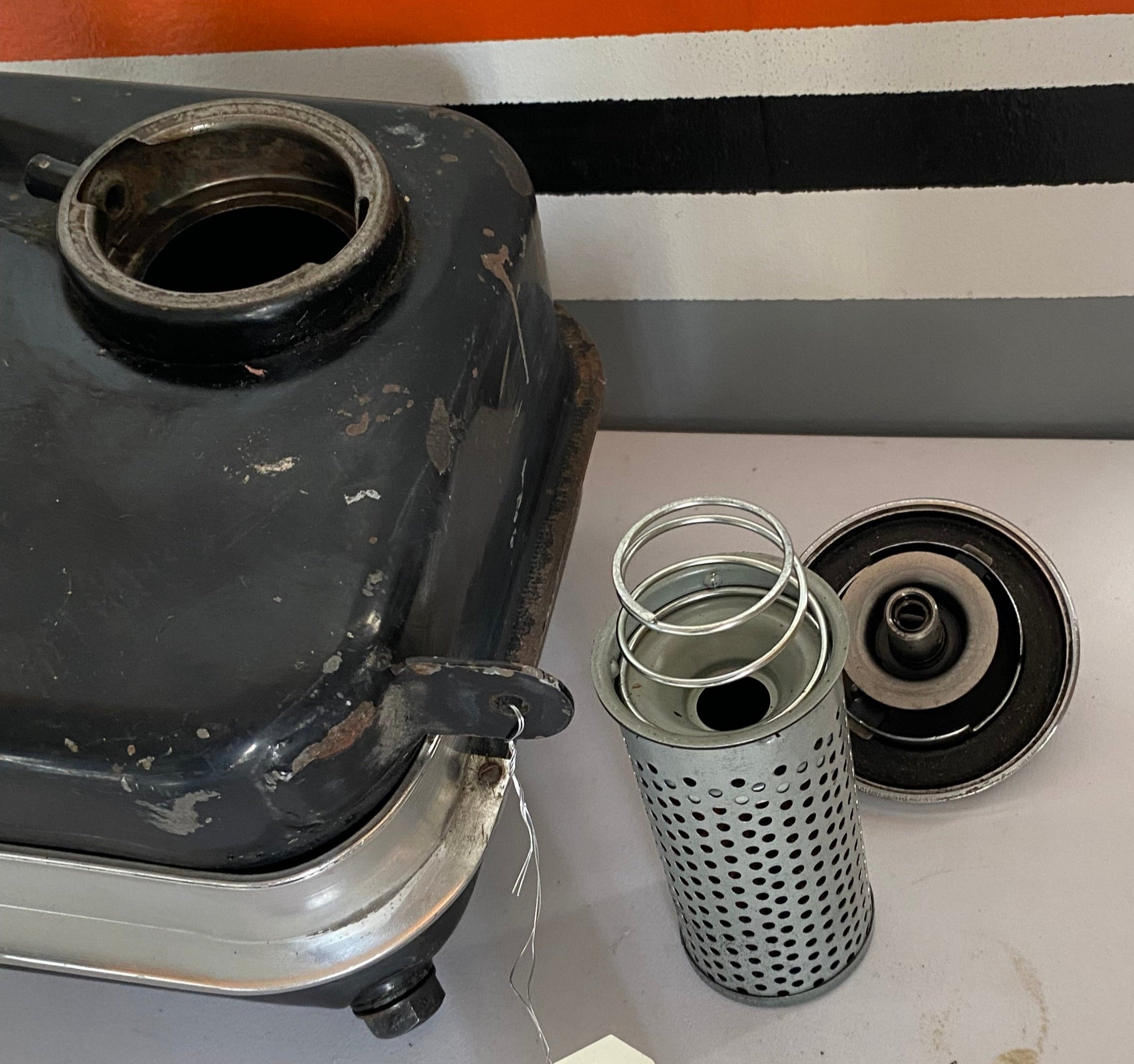 Réservoir d'huile Harley Davidson REF OEM : 62504-65B