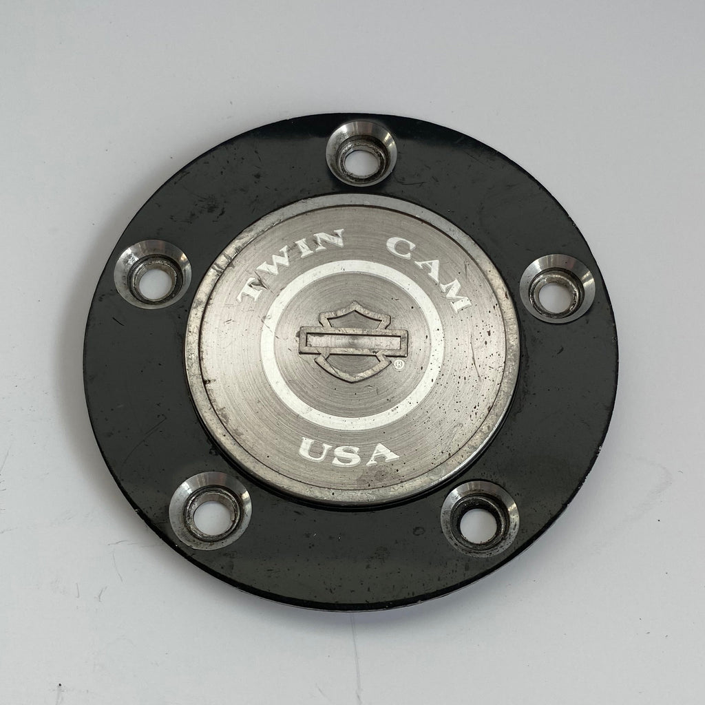 Timer cover Twin Cam noir Harley Davidson REF OEM 32727-00