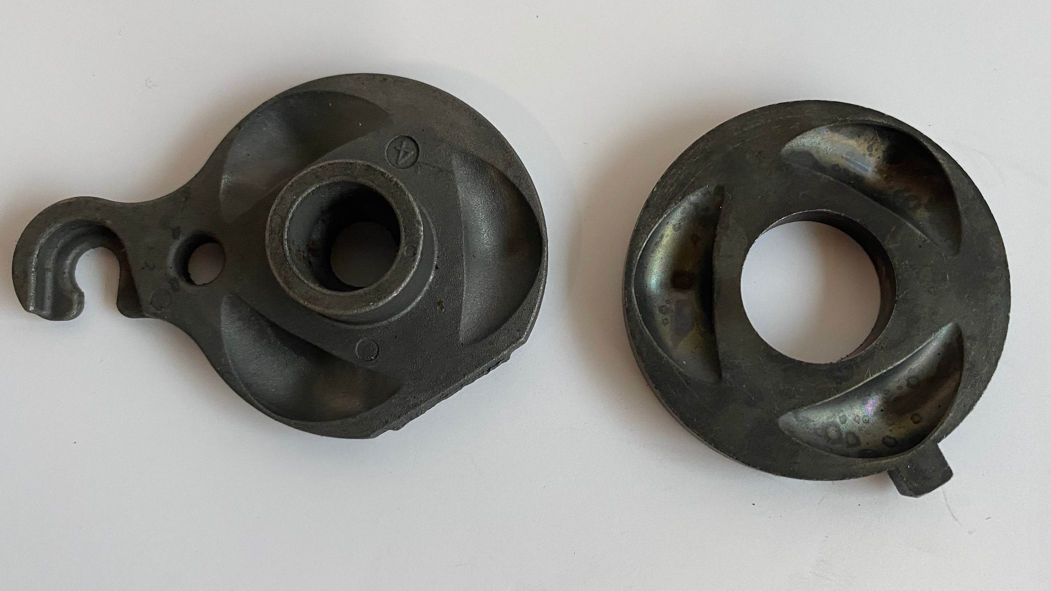 Rampe débrayage interne & externe Big Twin Harley Davidson REF OEM 25604-00A & 25605-00A