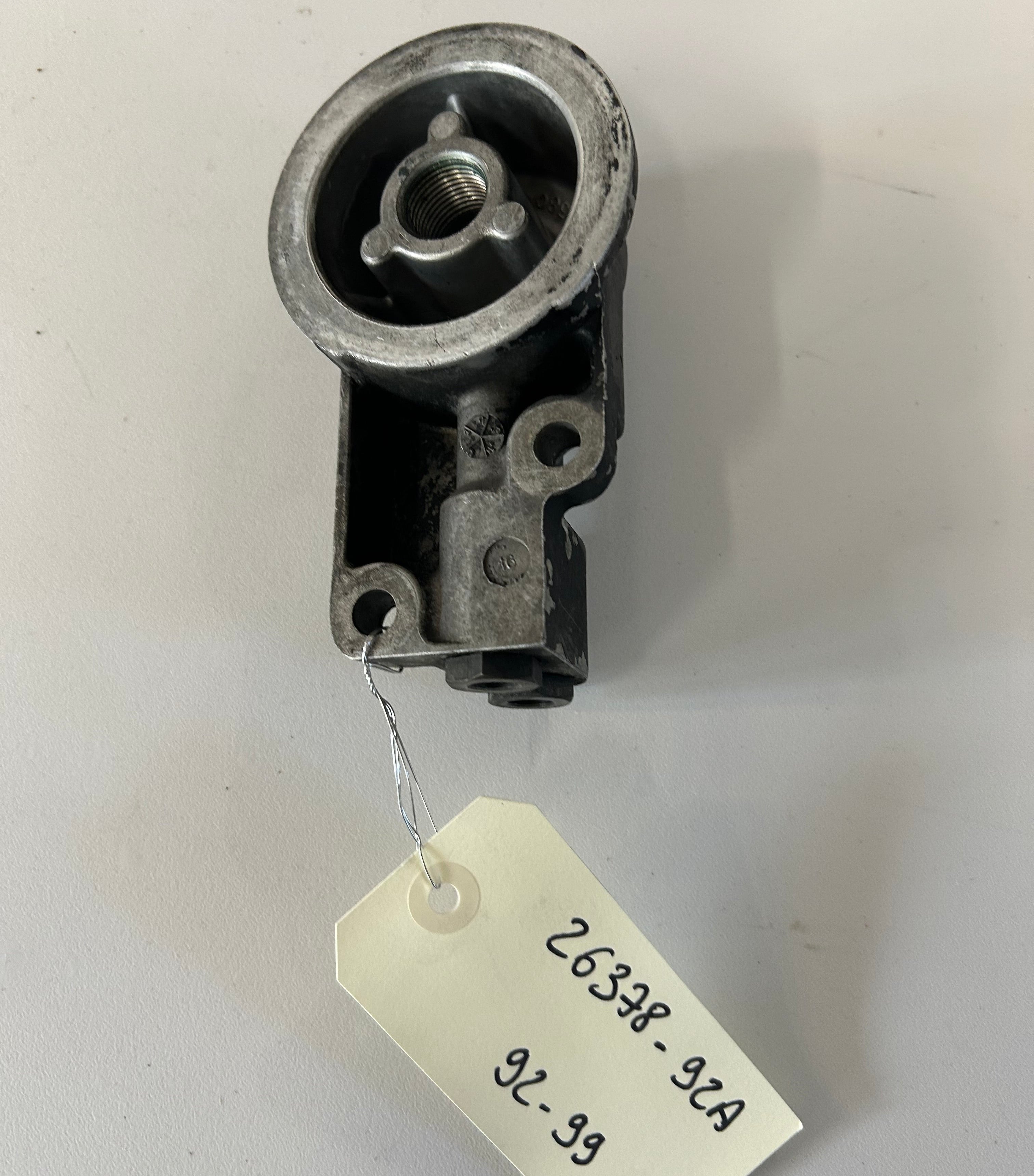 Harley Davidson Softail Oil Filter Bracket OEM REF: 26378-92A