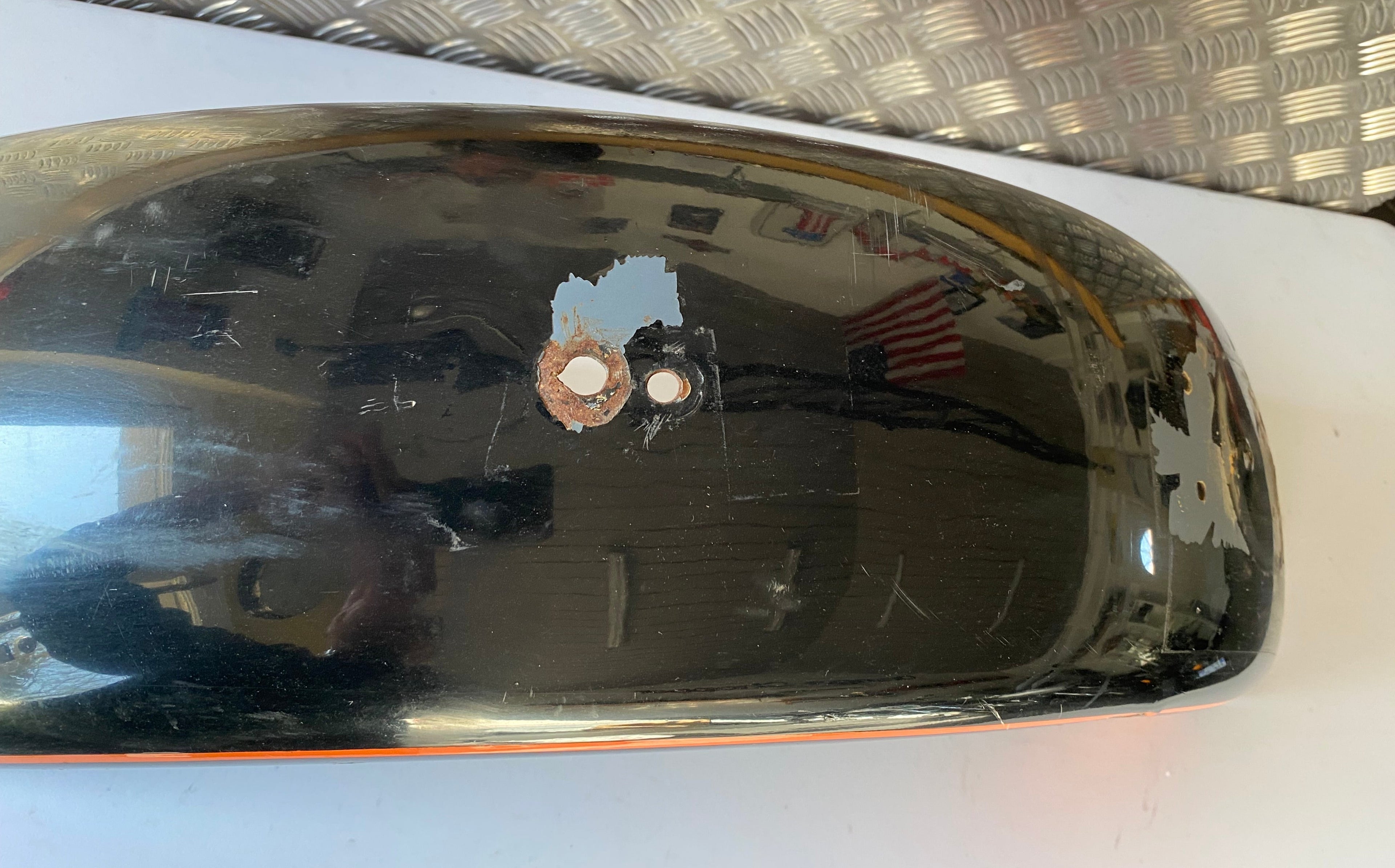 Garde boue arrière Softail Harley Davidson REF OEM : 59596-89