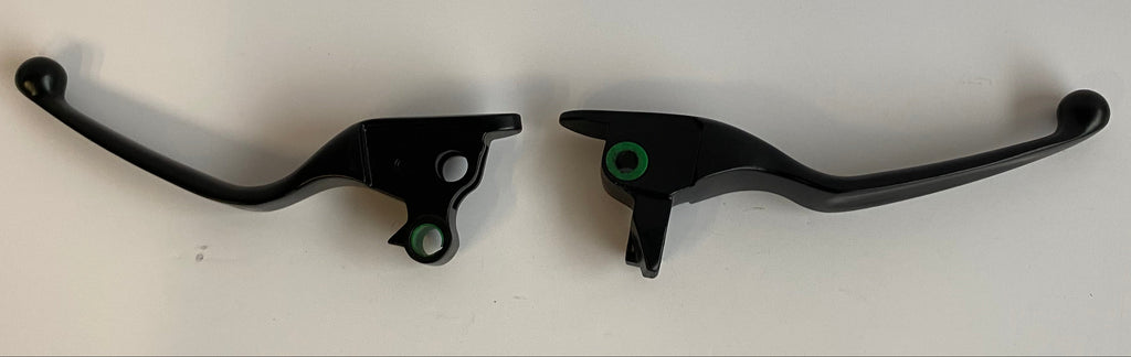 Jeu de leviers noirs frein & embrayage à câble Touring Harley Davidson REF MCS 913537