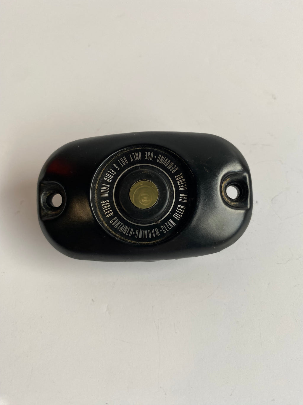 Couvercle maitre cylindre arrière DOT 5 Big Twin Harley Davidson REF OEM 46458-05