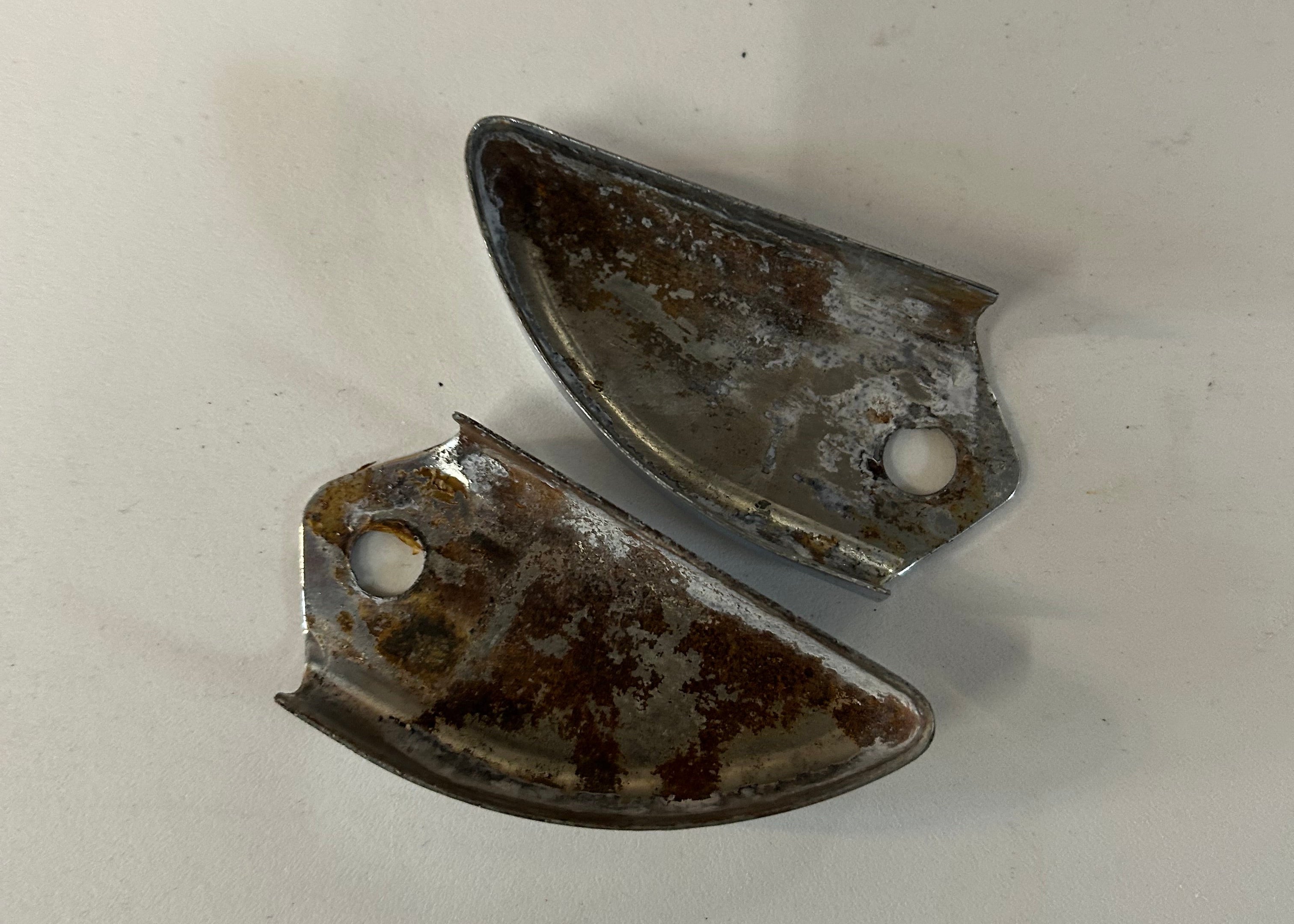 Harley Davidson Chrome Sabre Tips REF WW: 30-041
