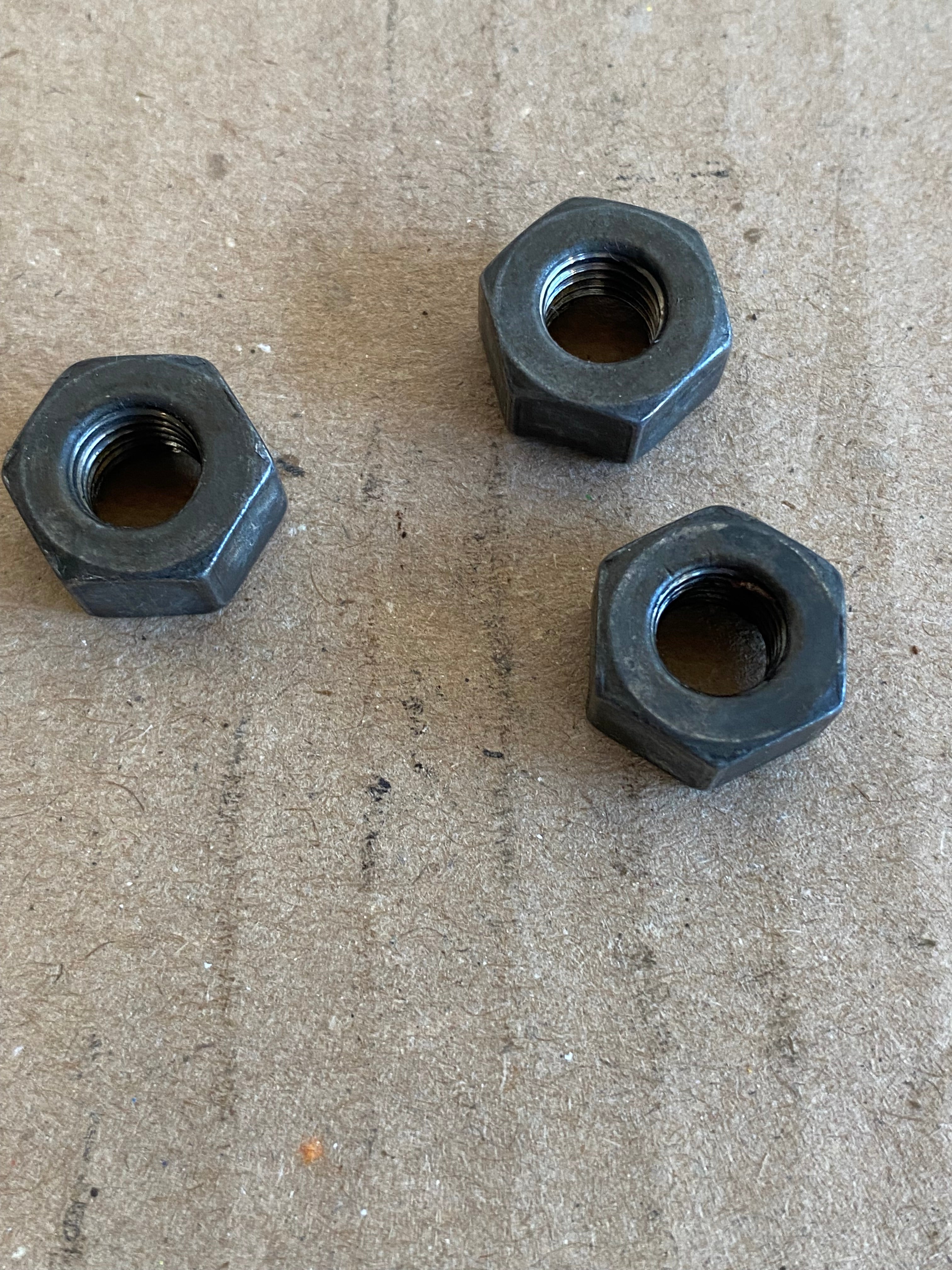 Harley Davidson Clutch Adjusting Nuts OEM REF: 37581-47