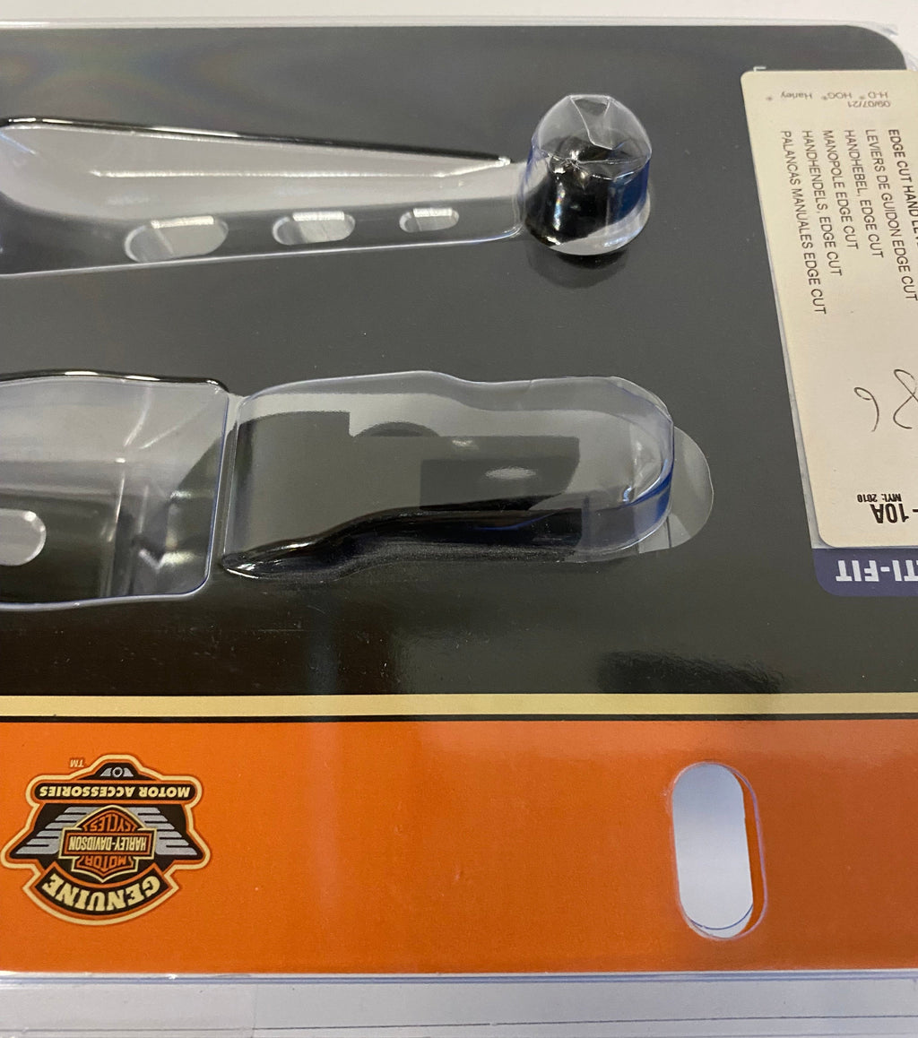 Jeu de leviers noir collection Edge Cut Harley Davidson REF 55798-10