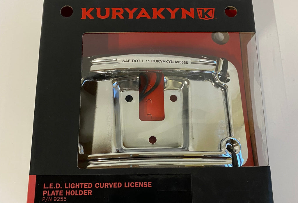 Support de plaque immatriculation USA Kuryakyn Harley Davidson REF 9255