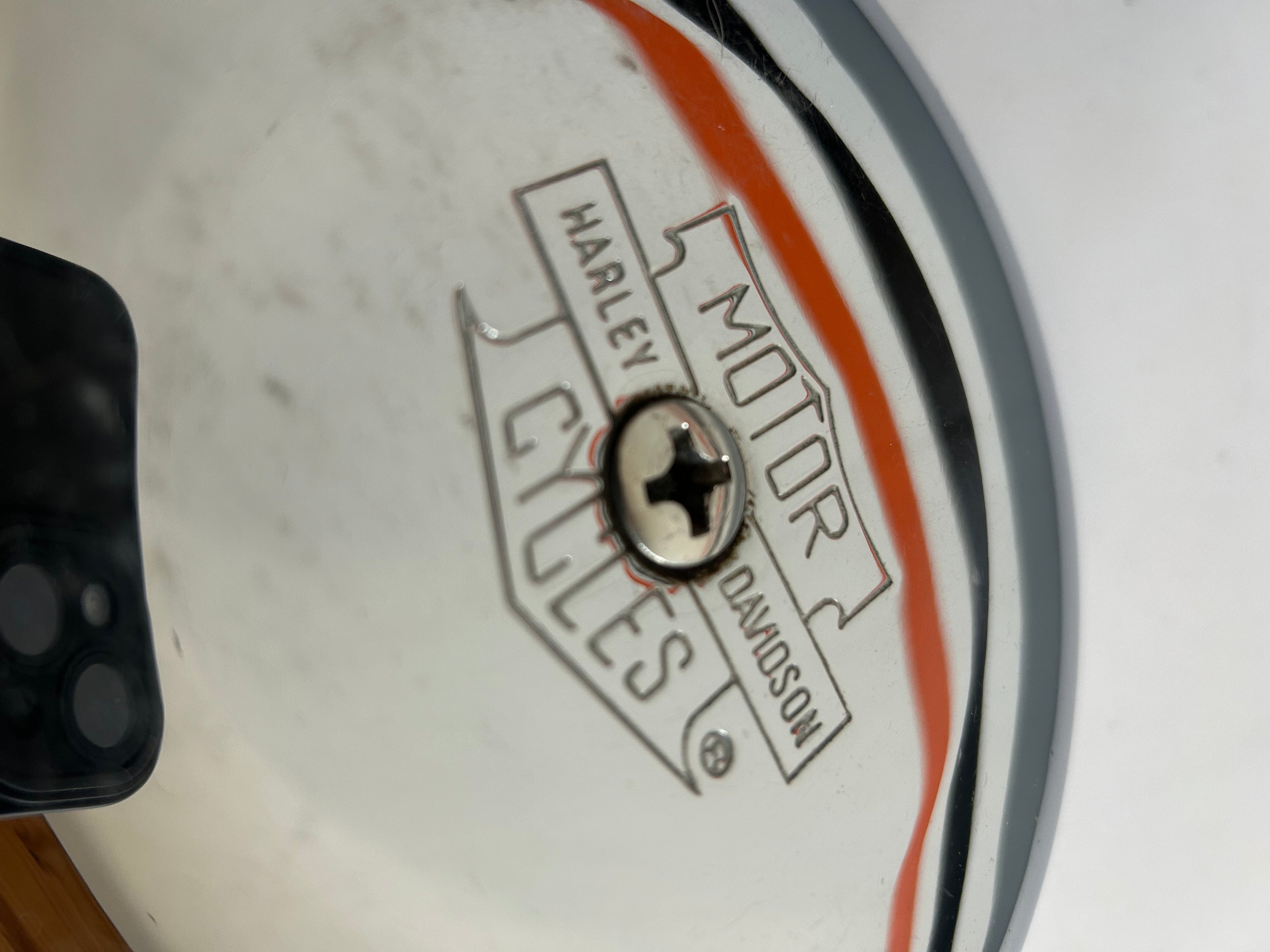 Universal 7 inch round Harley Davidson air cleaner cover