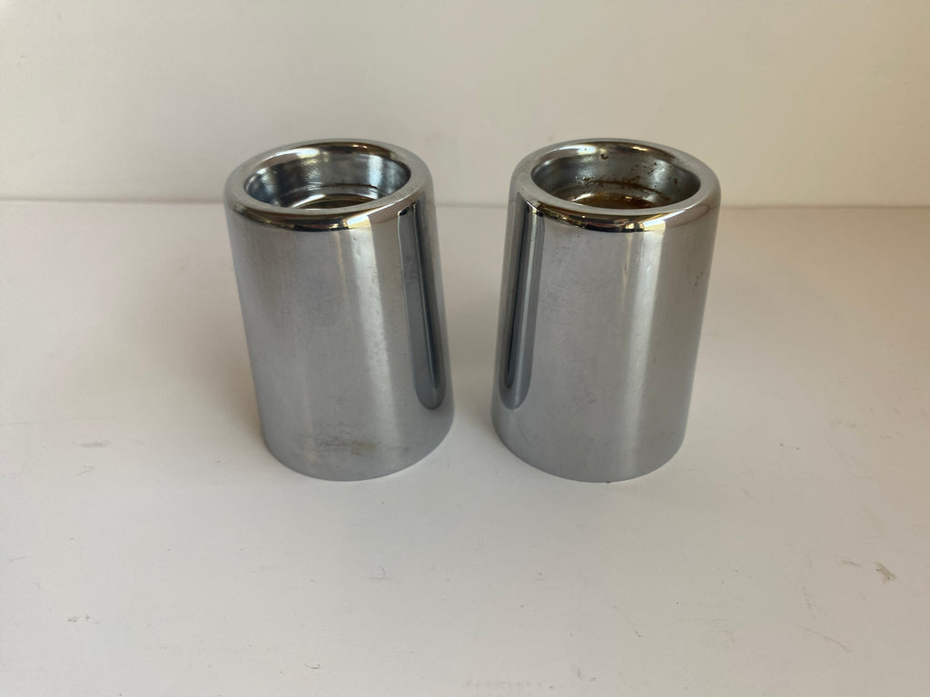 Jeu de 2 caches supérieur amortisseurs arrière Dyna Harley Davidson REF OEM 54708-65A