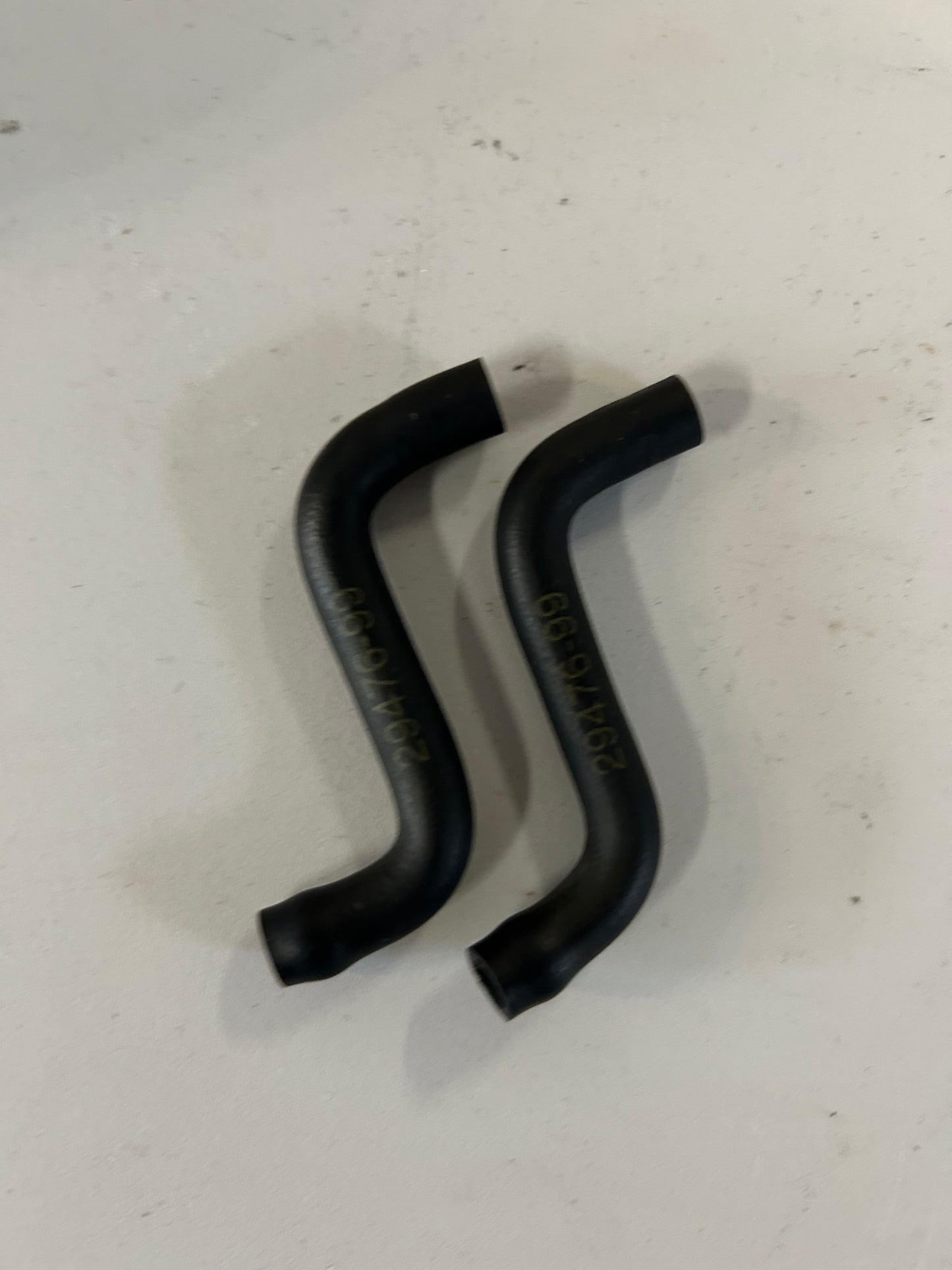 Set of 2 hoses for Harley Davidson breather REF OEM: 29476-99