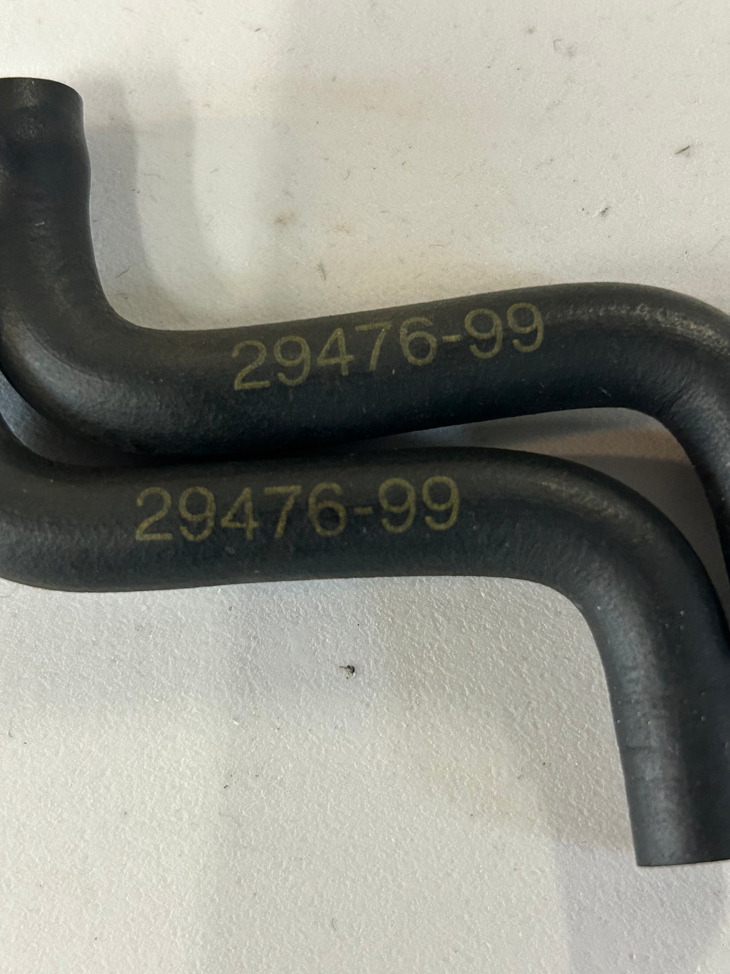 Set of 2 hoses for Harley Davidson breather REF OEM: 29476-99