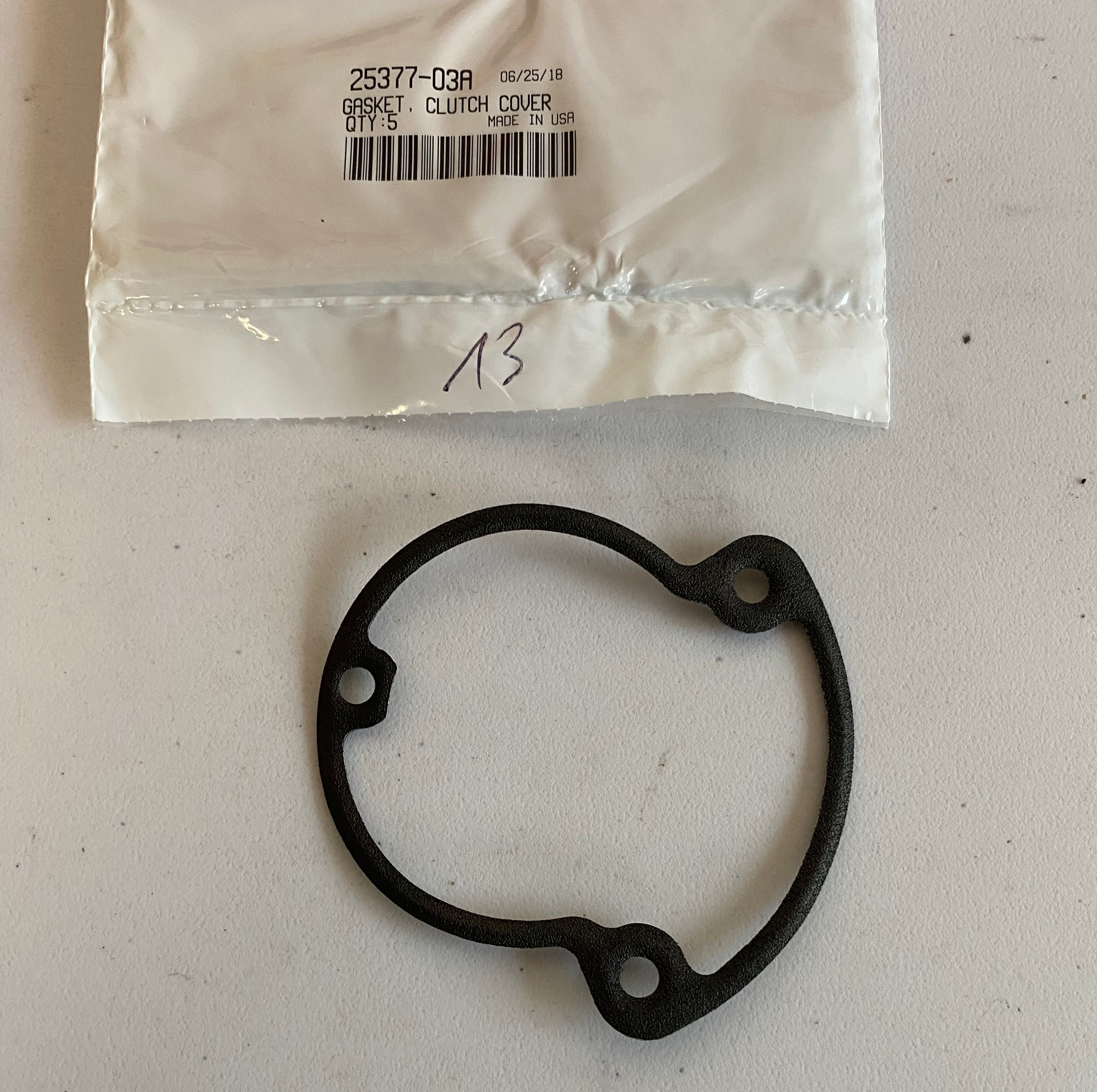 BUELL clutch inspection hatch gasket REF OEM: 25377-03A