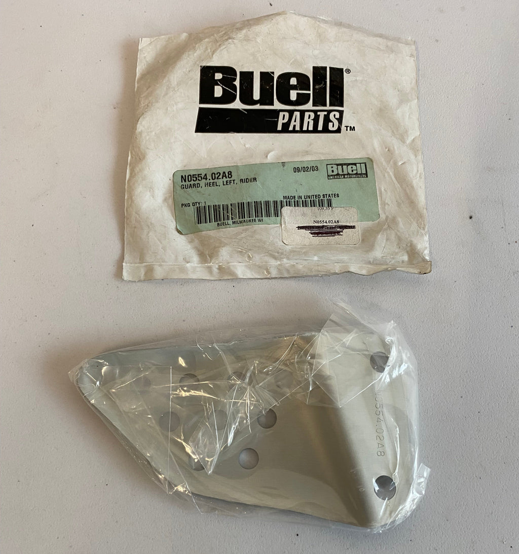BUELL Left Heel Guard OEM REF: N0554.02A8