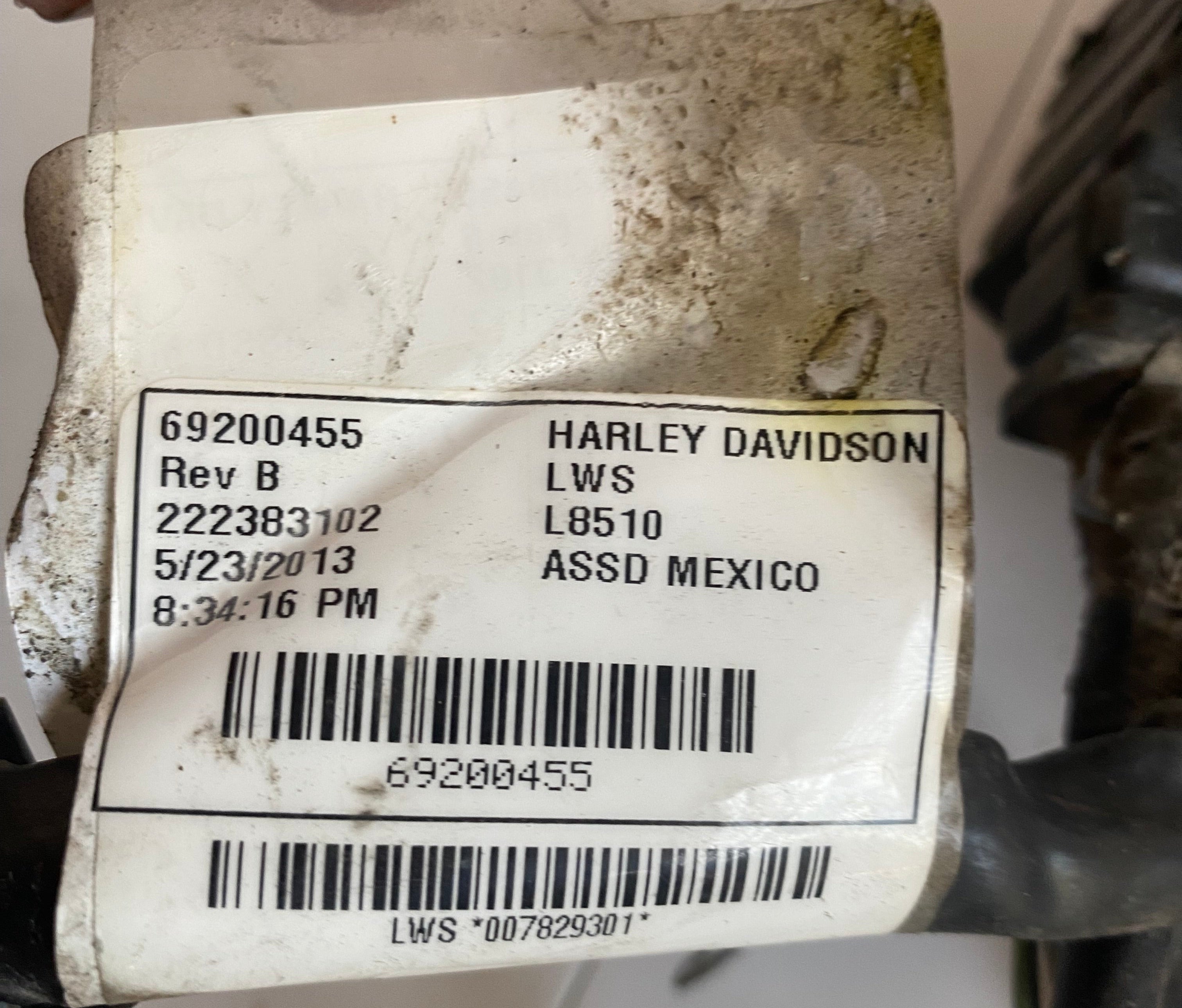 Faisceau électrique Dyna Harley Davidson REF OEM 71072-12A