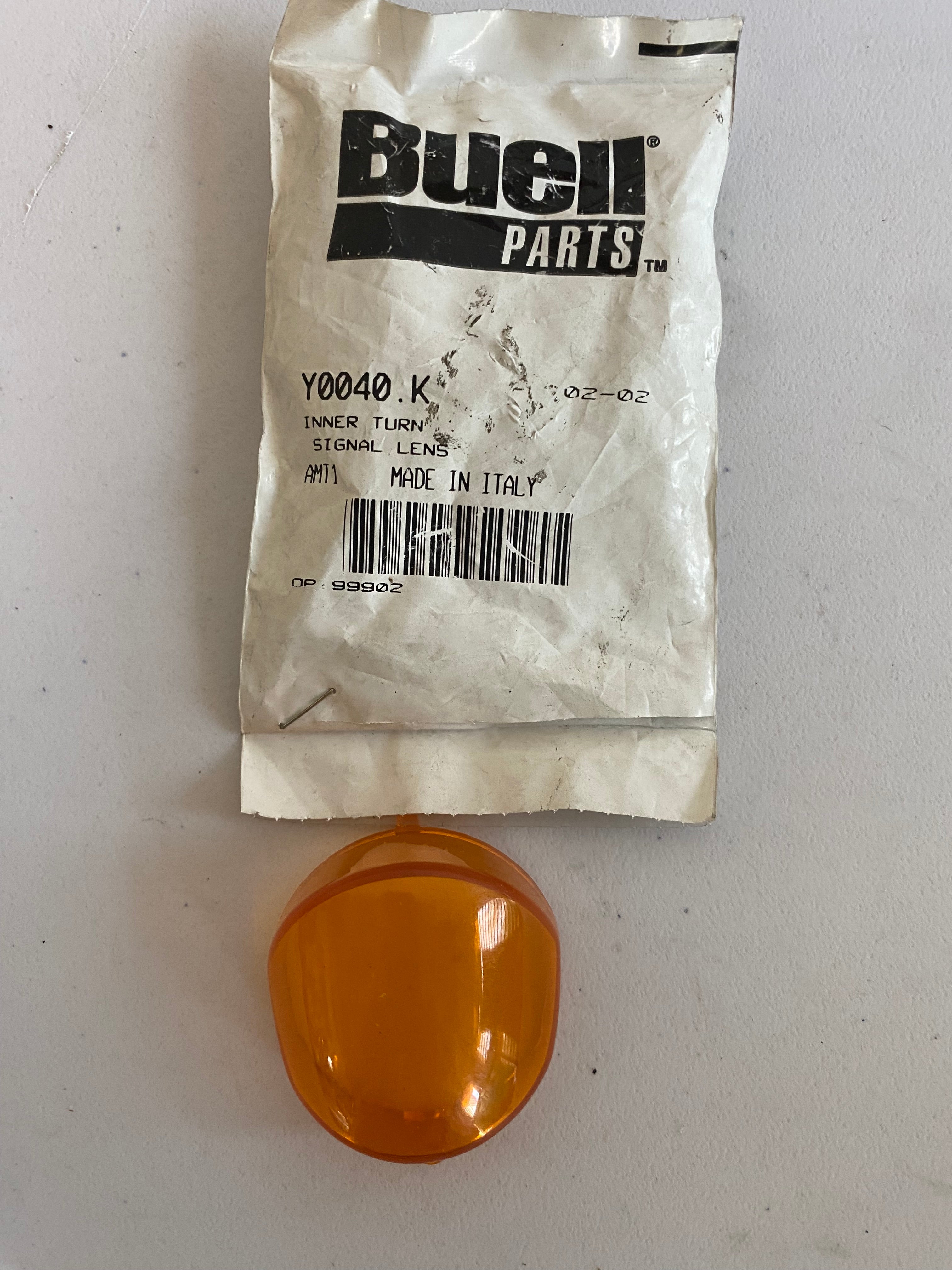 BUELL indicator lens OEM REF: Y0040.K