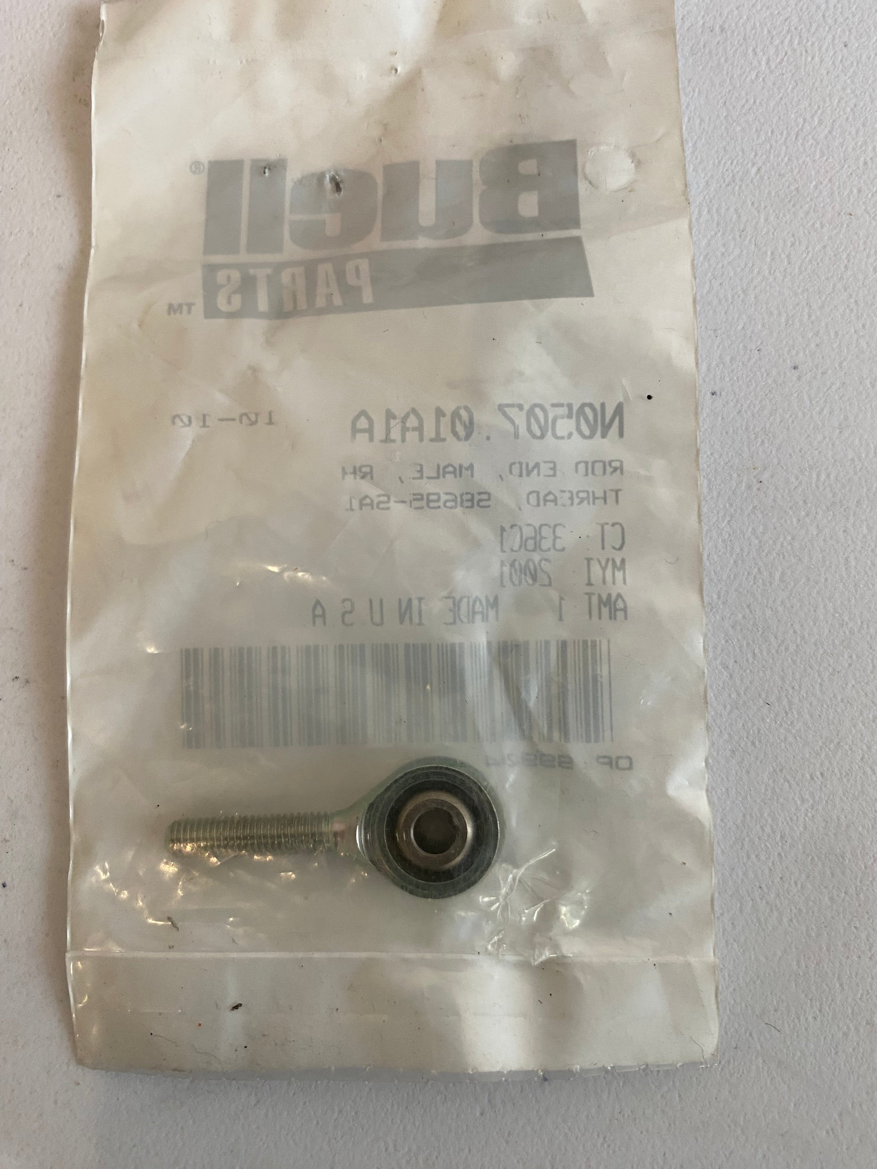 BUELL Gear Selector Linkage Ball Joint OEM REF: N0507.01A1A