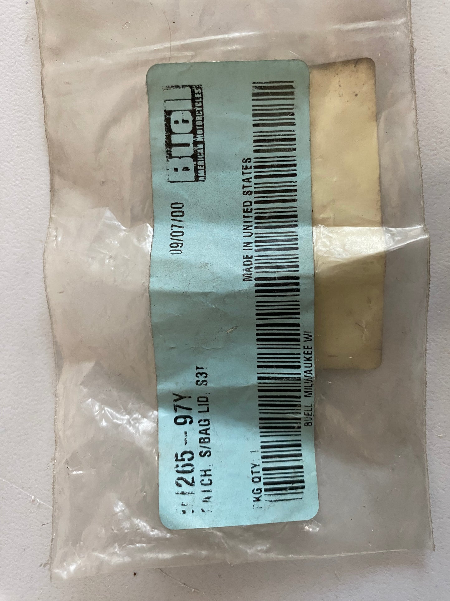 Loquet de serrure BUELL REF OEM : 91265-97Y