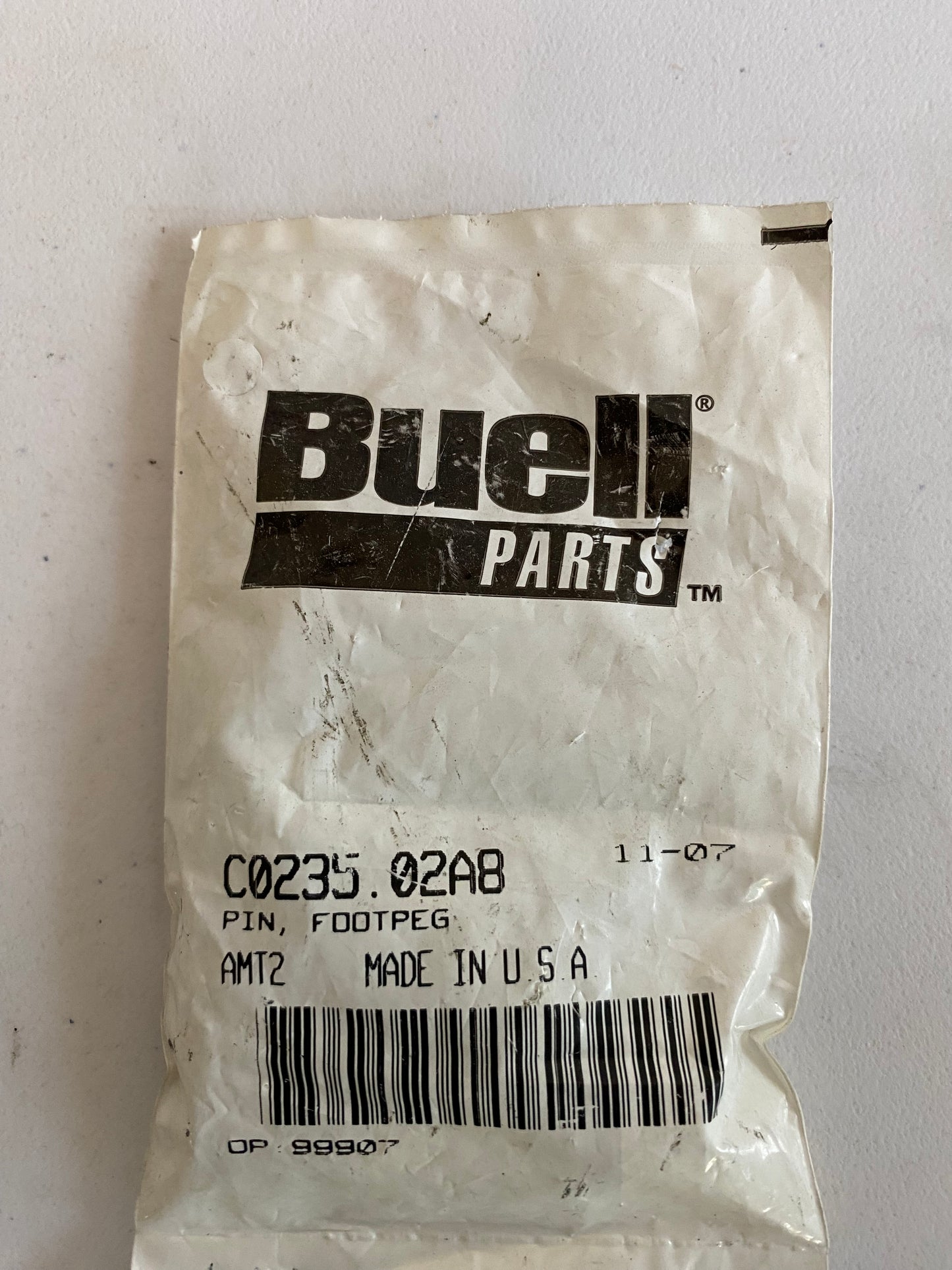 Axes de cale pieds conducteur BUELL REF OEM : C0235.02A8
