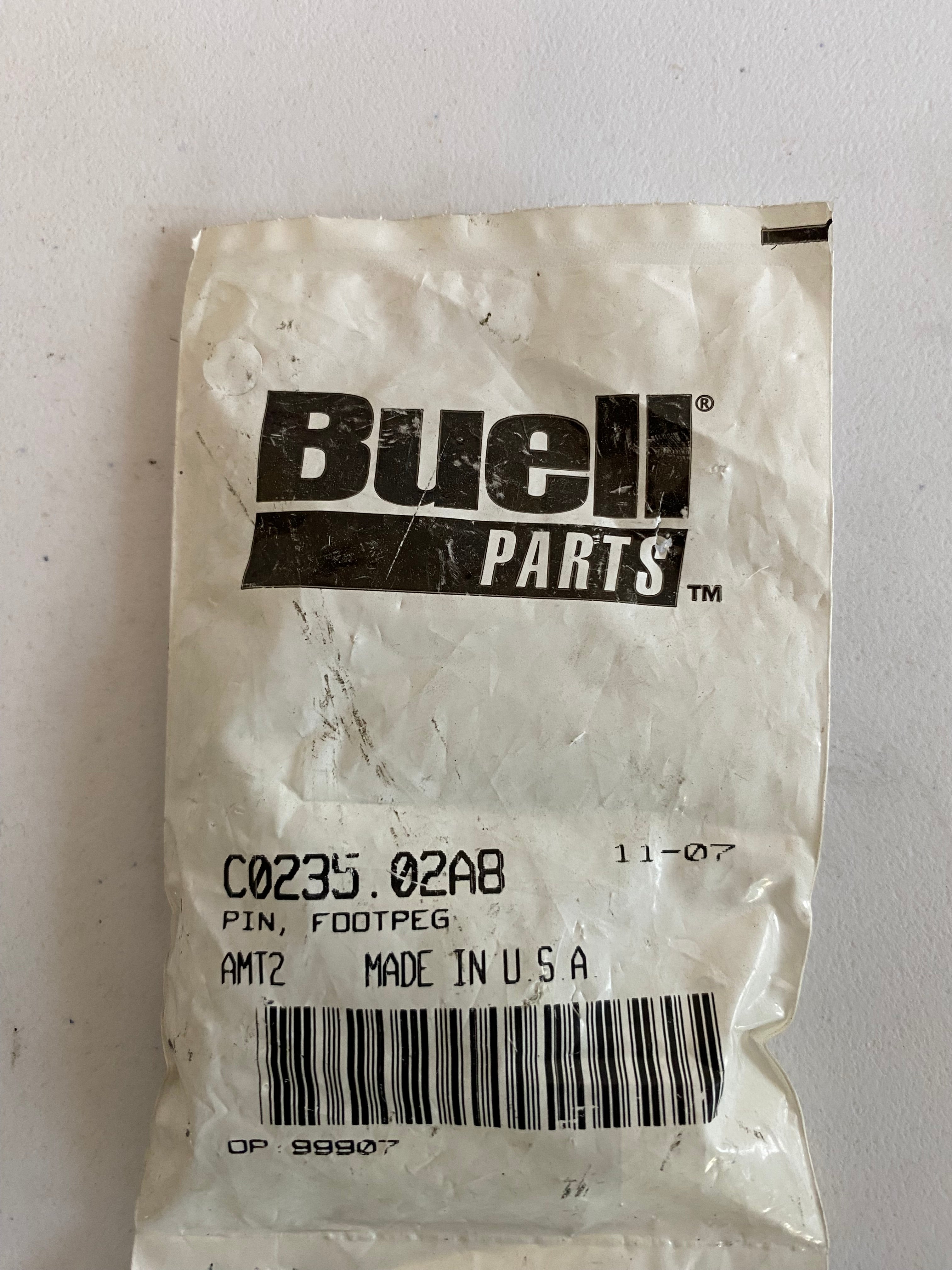 Axes de cale pieds conducteur BUELL REF OEM : C0235.02A8