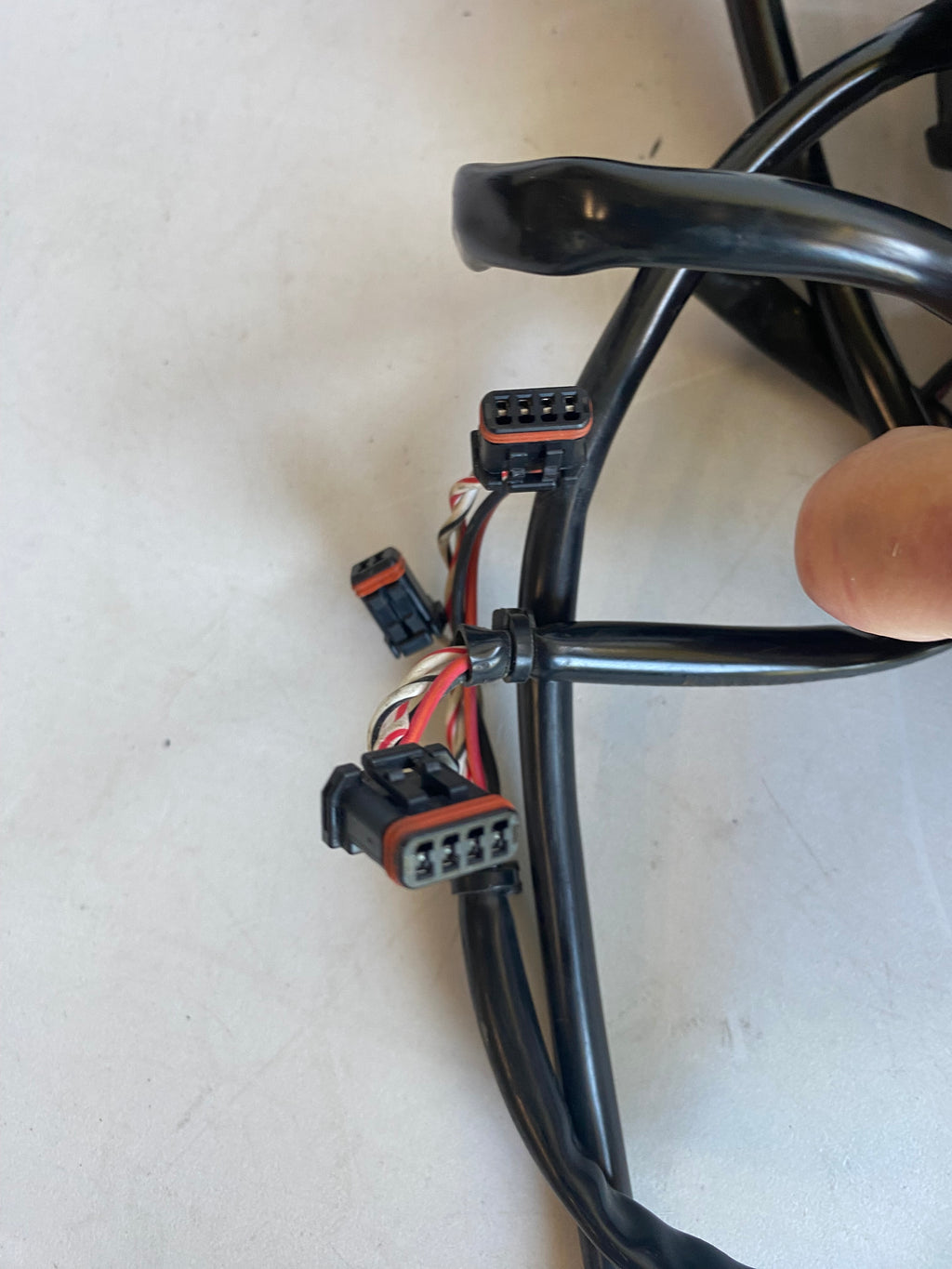 Jeu de commodos noirs Can Bus Harley Davidson REF OEM 71500067 & 71500068