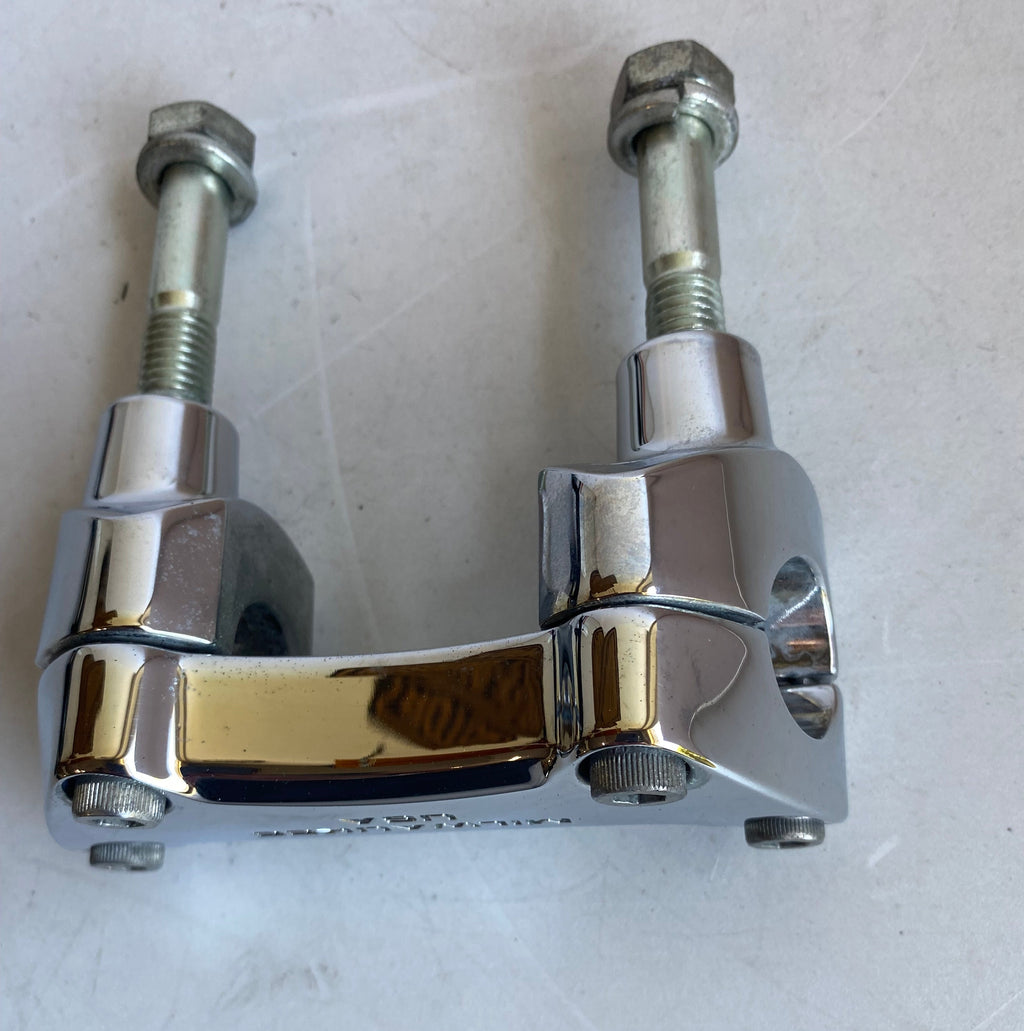 Risers complet chromé Harley Davidson REF OEM 55900025A