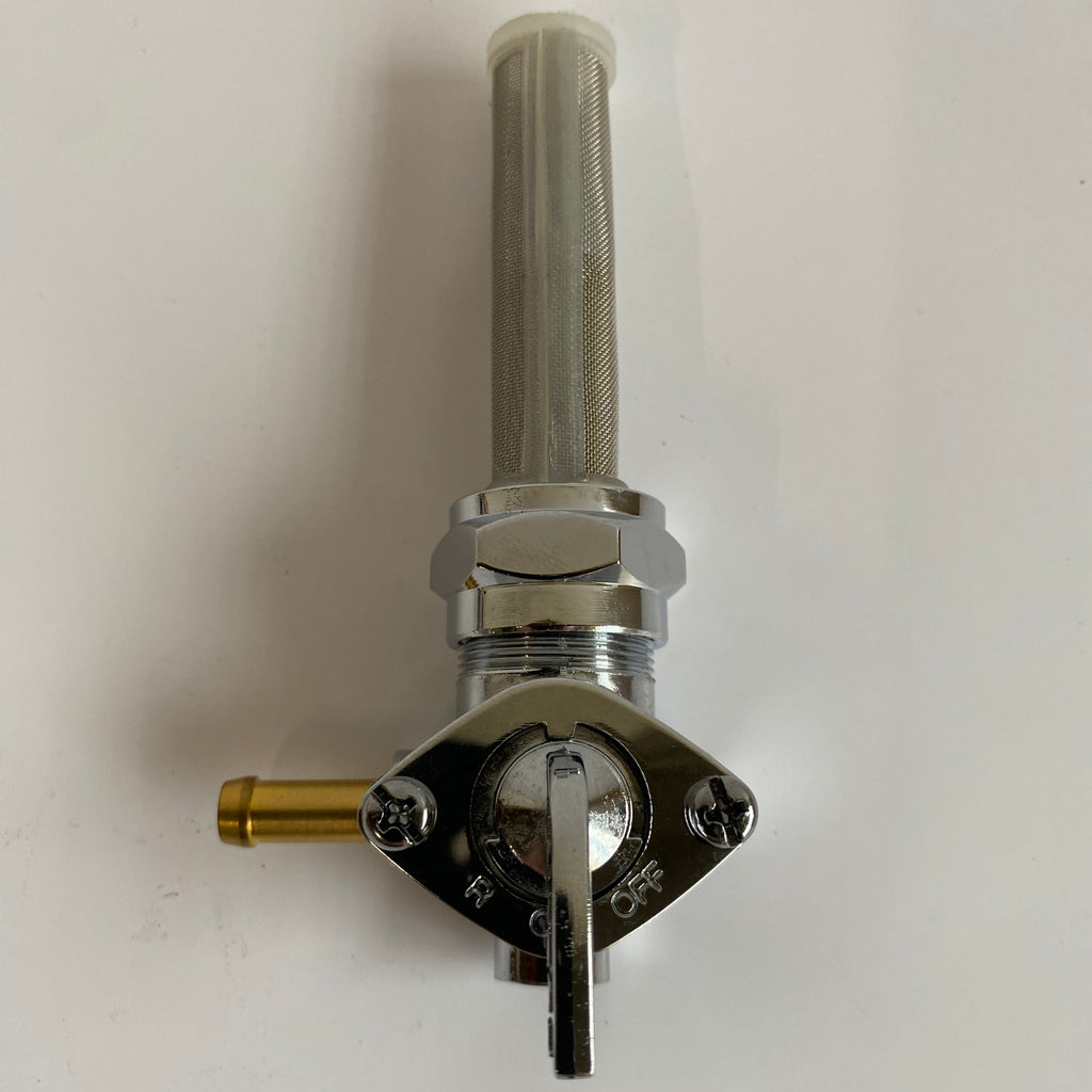 Robinet d'essence sortie à gauche écrou 22 mm Harley Davidson REF MCS 914366
