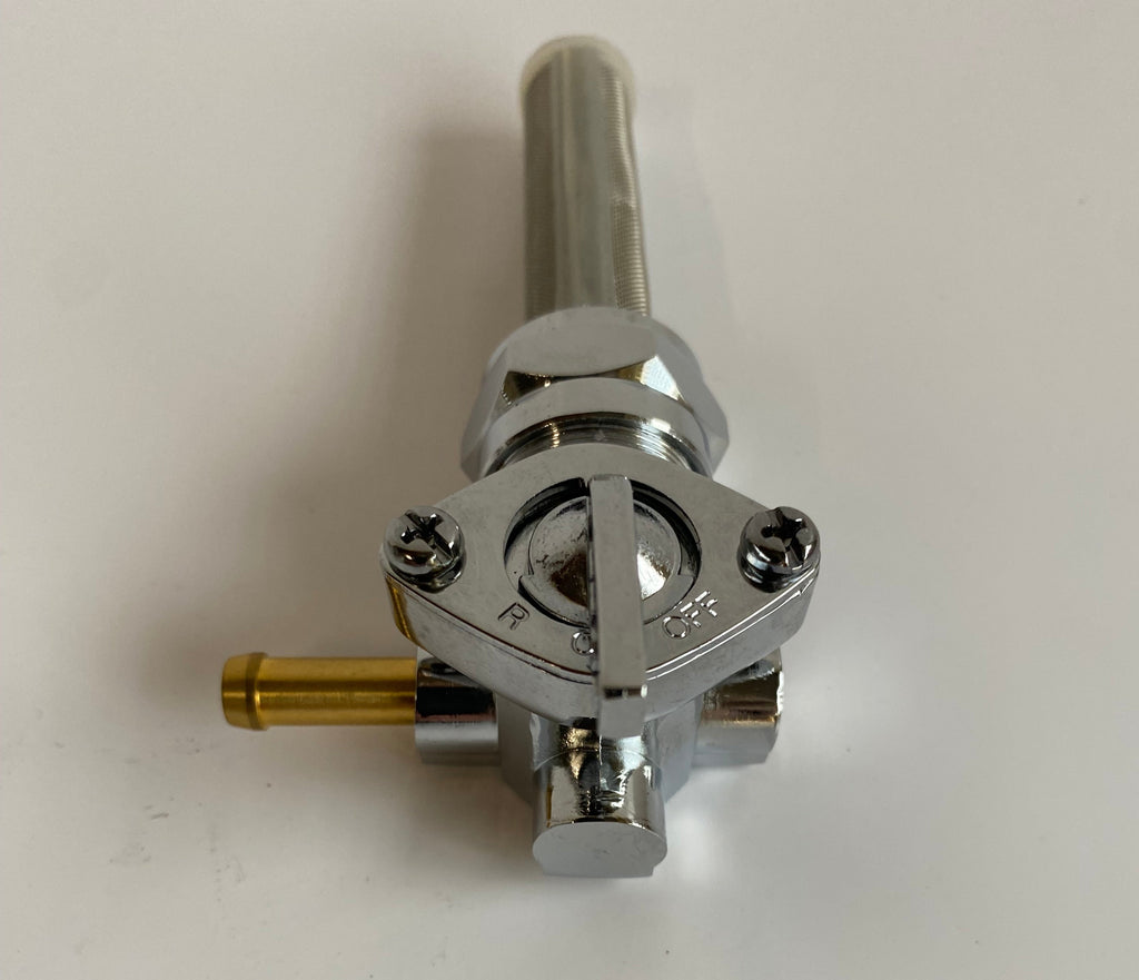 Robinet d'essence sortie à gauche écrou 22 mm Harley Davidson REF MCS 914366