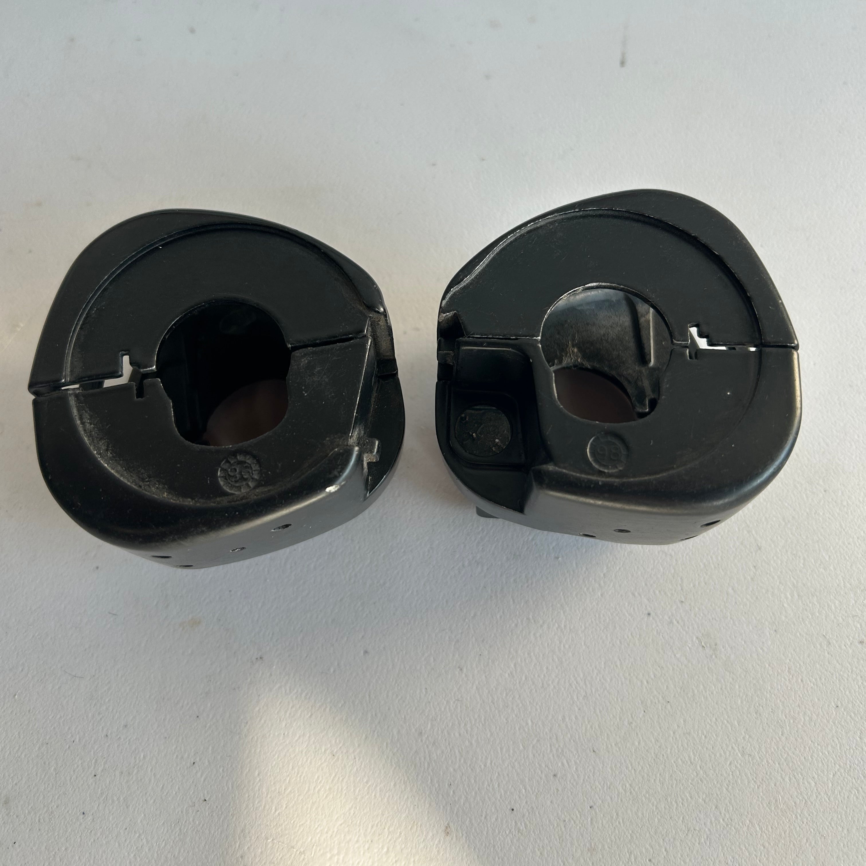 Satz schwarzer Harley Davidson-Schalterabdeckungen