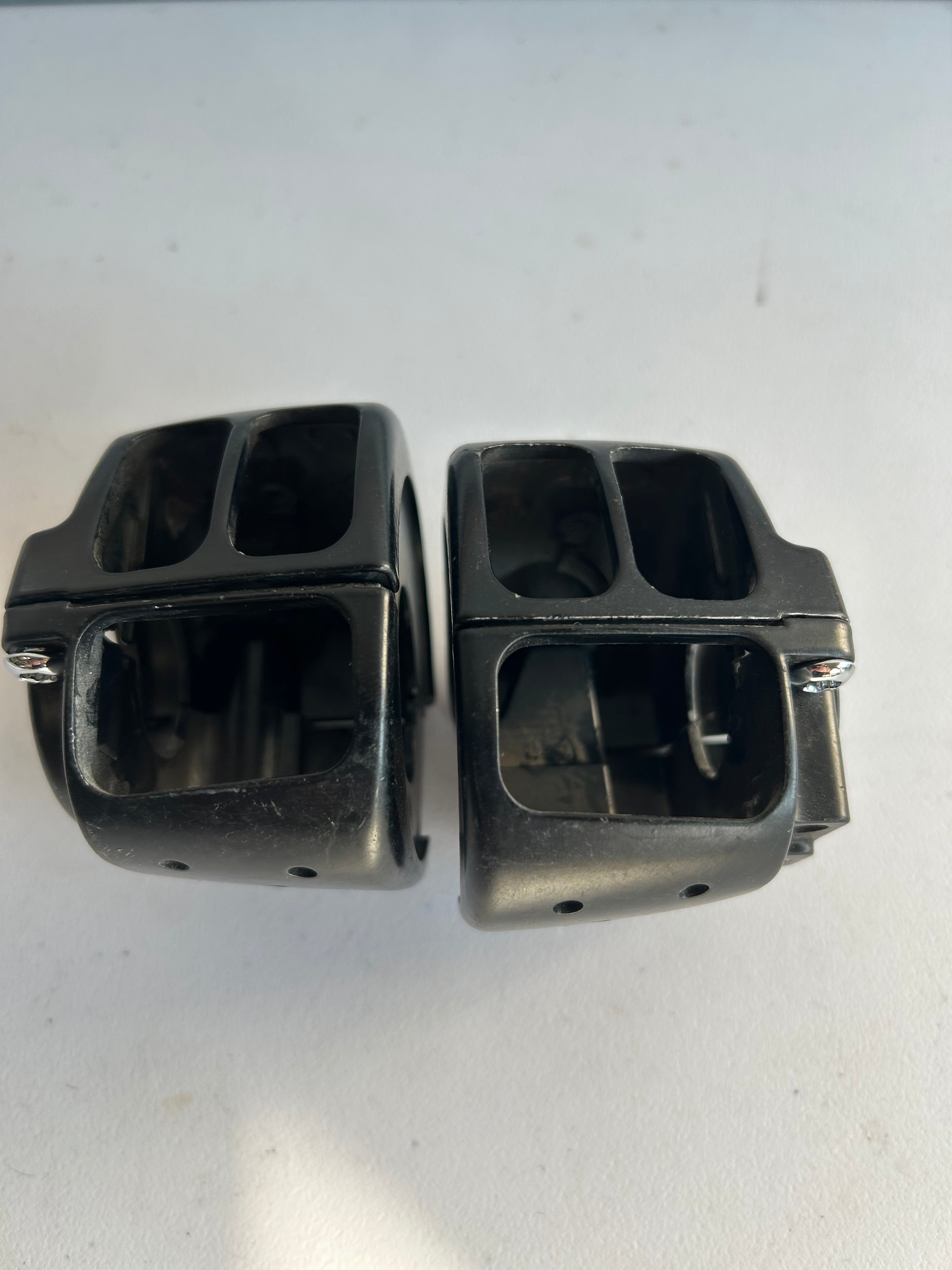 Satz schwarzer Harley Davidson-Schalterabdeckungen