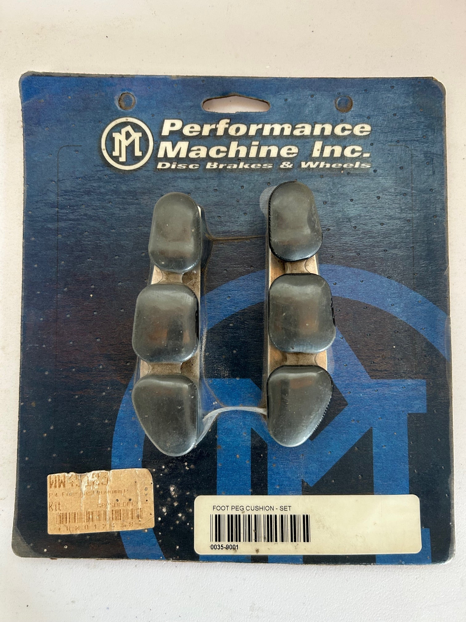 Jeu de caoutchouc remplacement cales pieds Performance Machine REF : 0035-9001