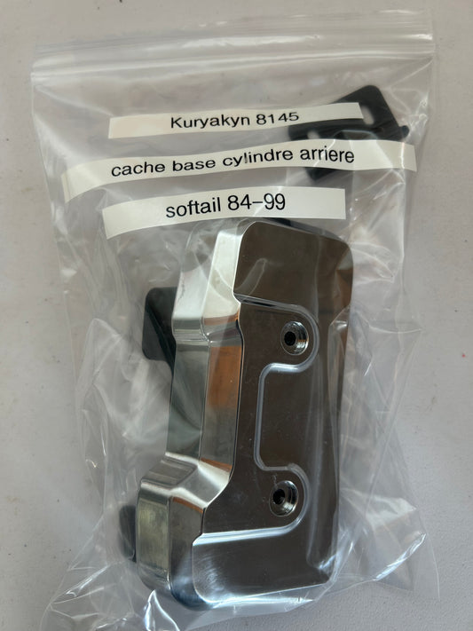 Cache embase cylindre arrière Harley Davidson REF Kuryakyn : 8145