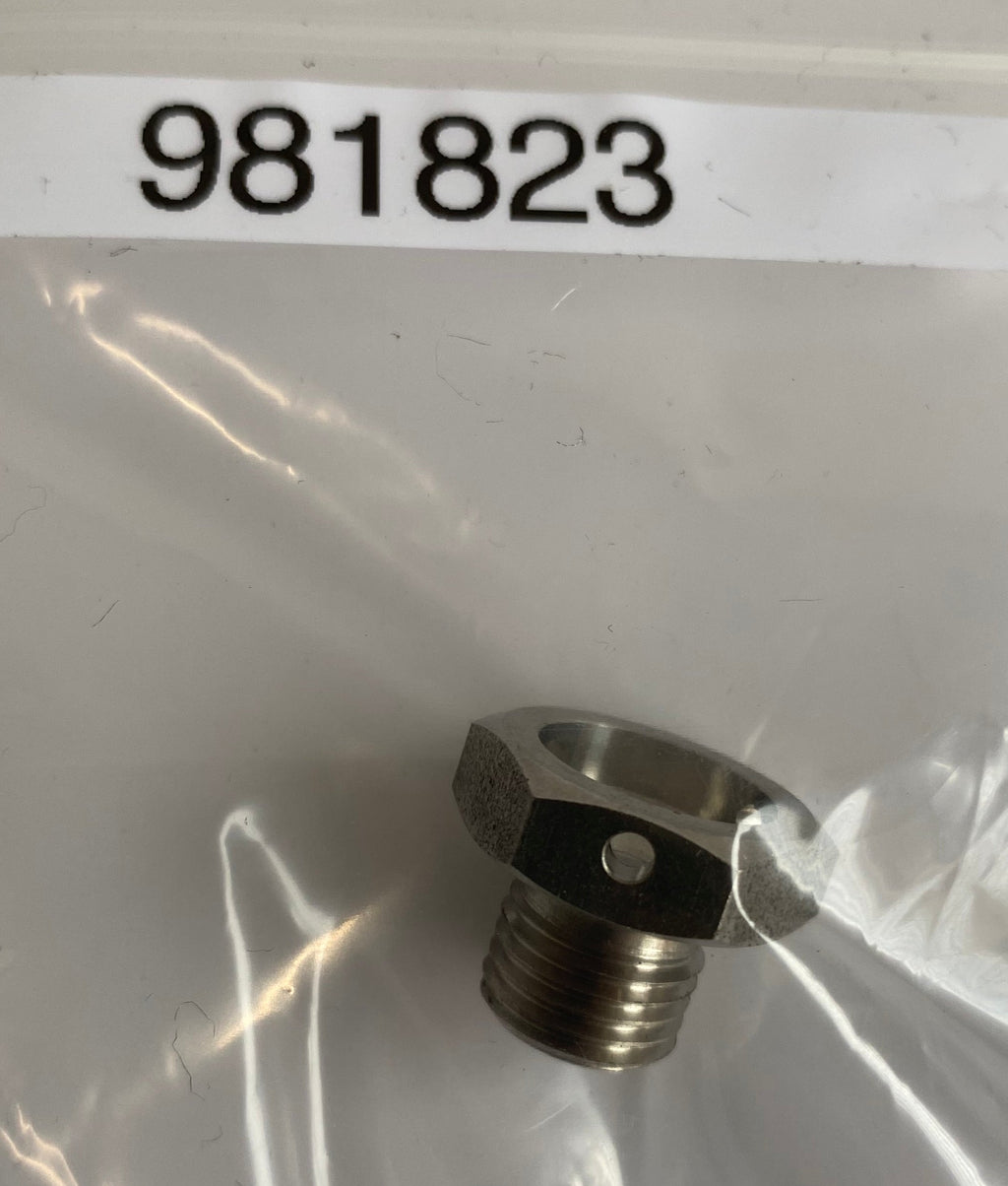Bouchon de sonde O2 oxygène lambda 12 mm x 1.25 Harley Davidson REF MCS 981823