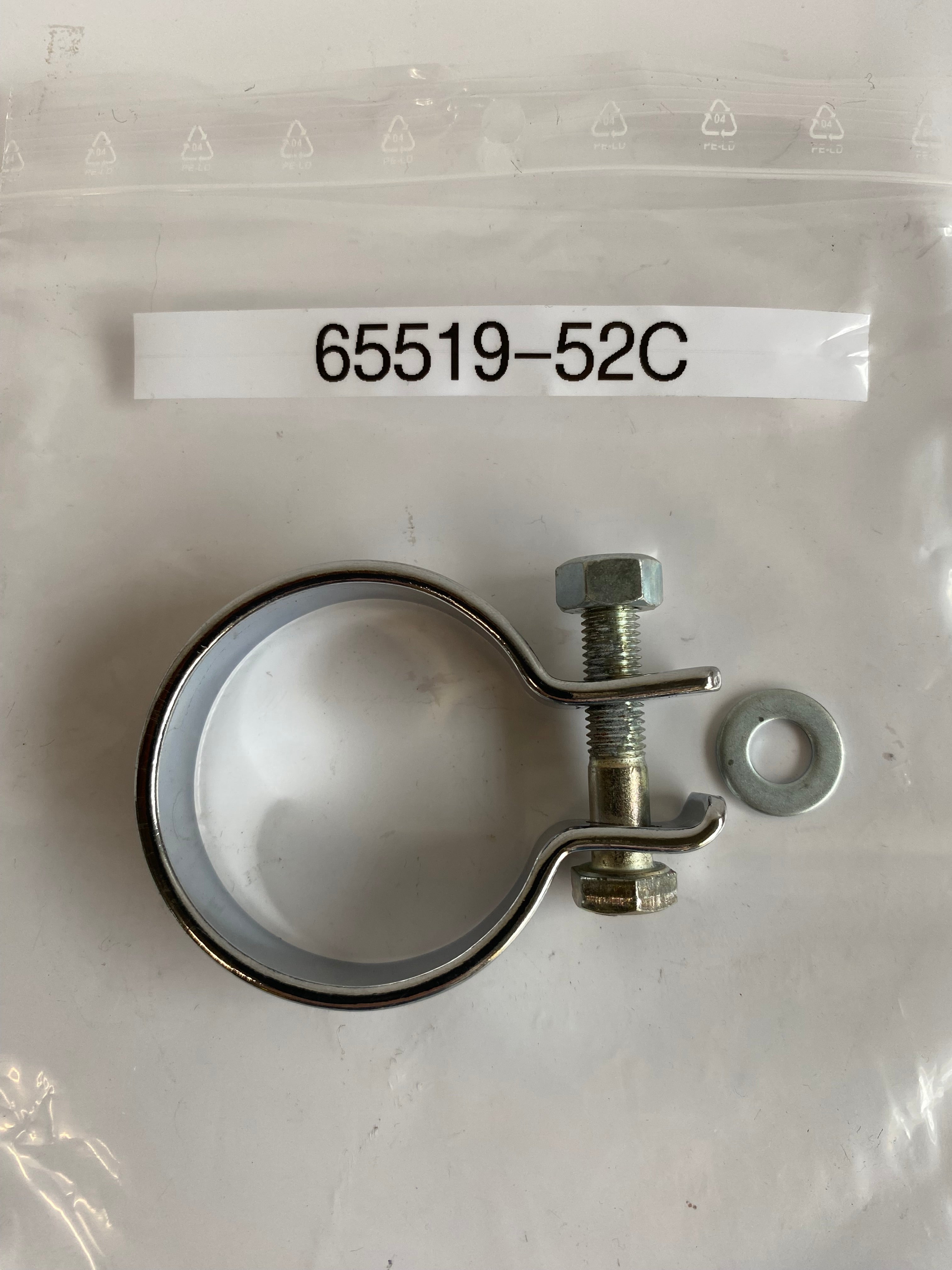 Collier échappement 1-3/4 pouce Harley Davidson REF OEM 65519-52C