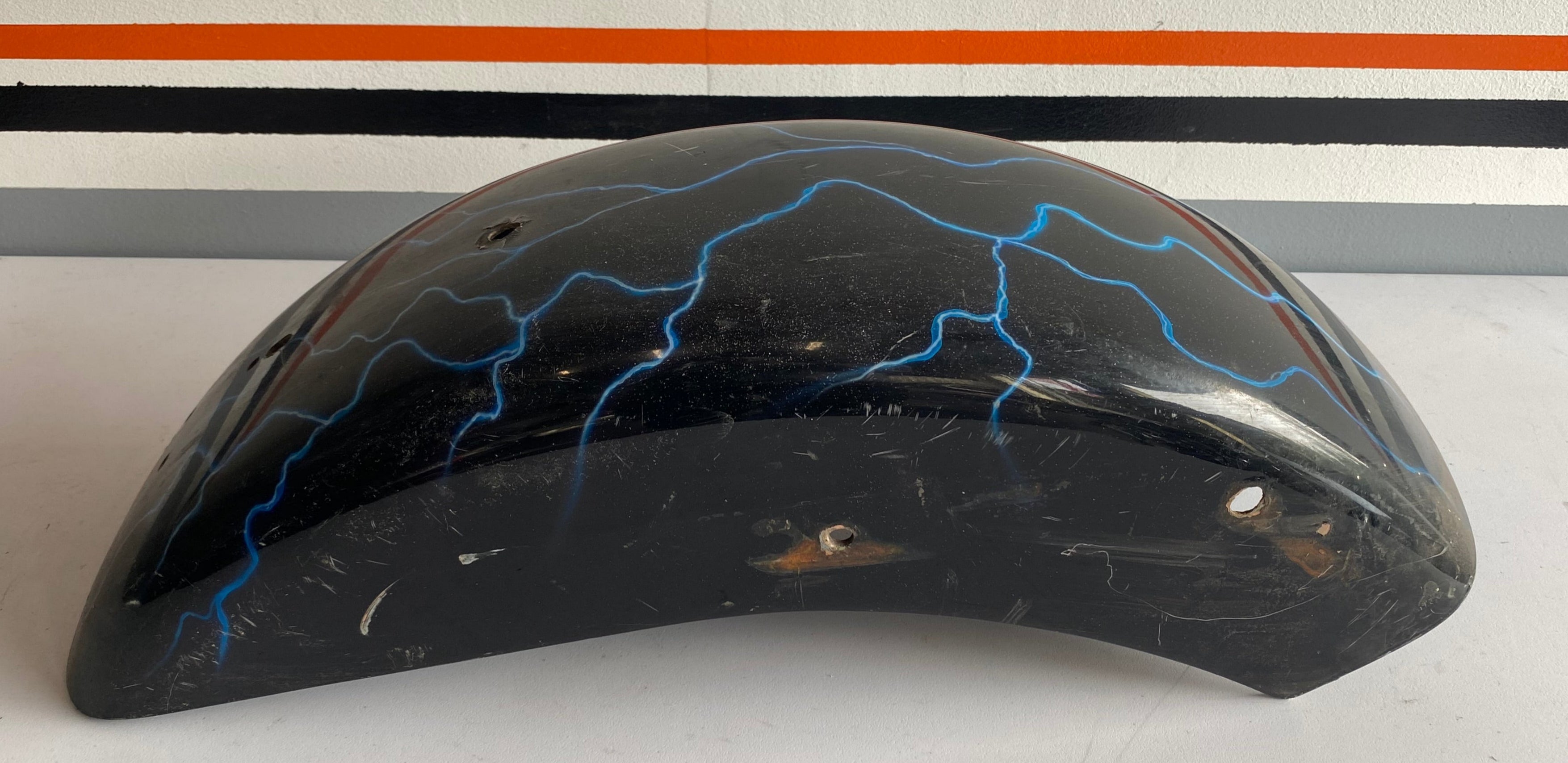Harley Davidson custom chopper rear fender