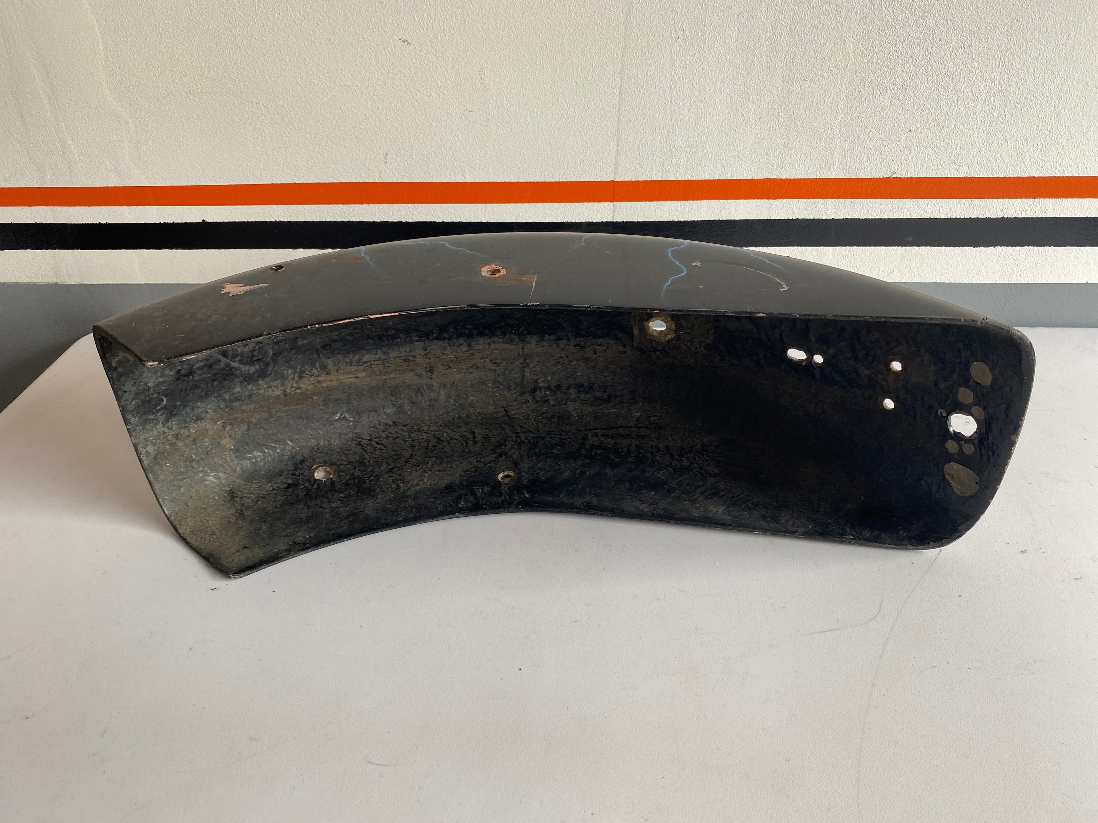Harley Davidson custom chopper rear fender