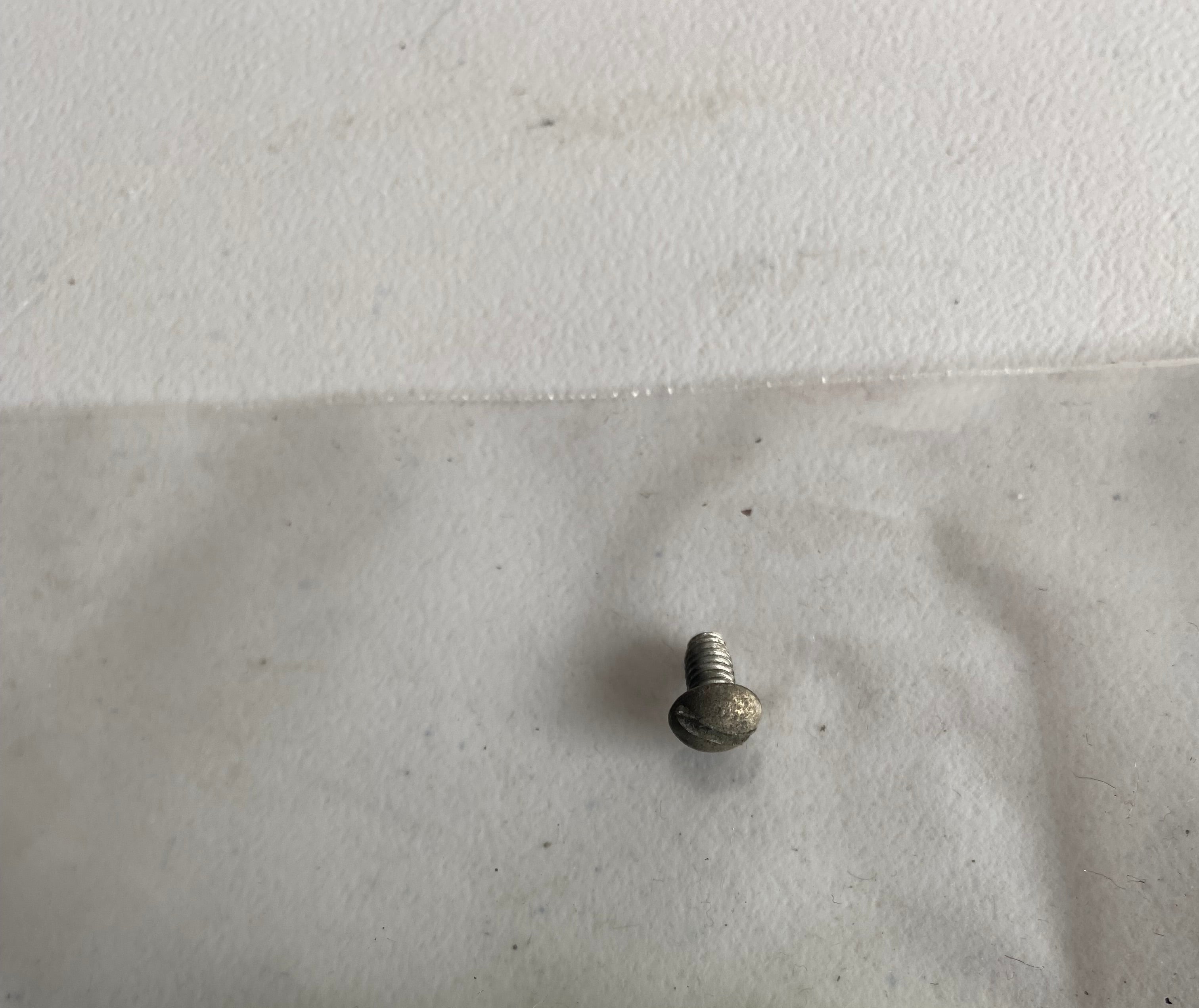 Harley Davidson indicator bar fixing screw OEM REF: 2501A