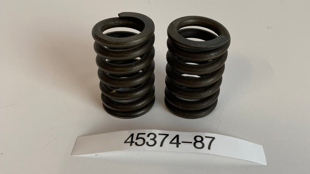 Jeu de 2 ressorts de plongeurs de fourche 39mm Harley Davidson REF OEM 45374-87