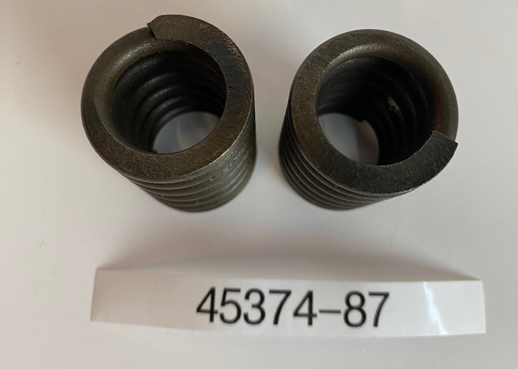 Jeu de 2 ressorts de plongeurs de fourche 39mm Harley Davidson REF OEM 45374-87