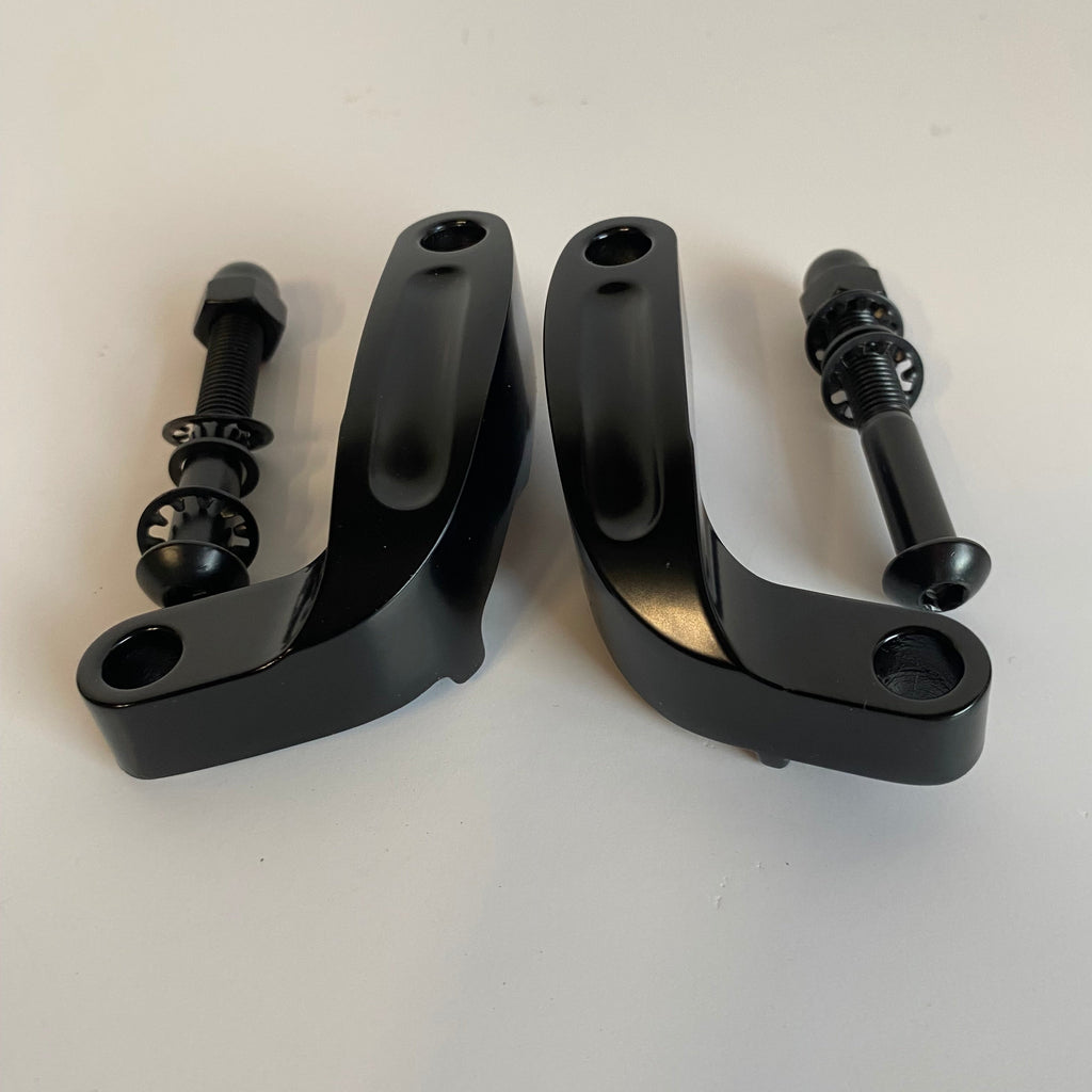 Jeu d'extensions noirs de rétroviseurs Harley Davidson REF MCS 980799