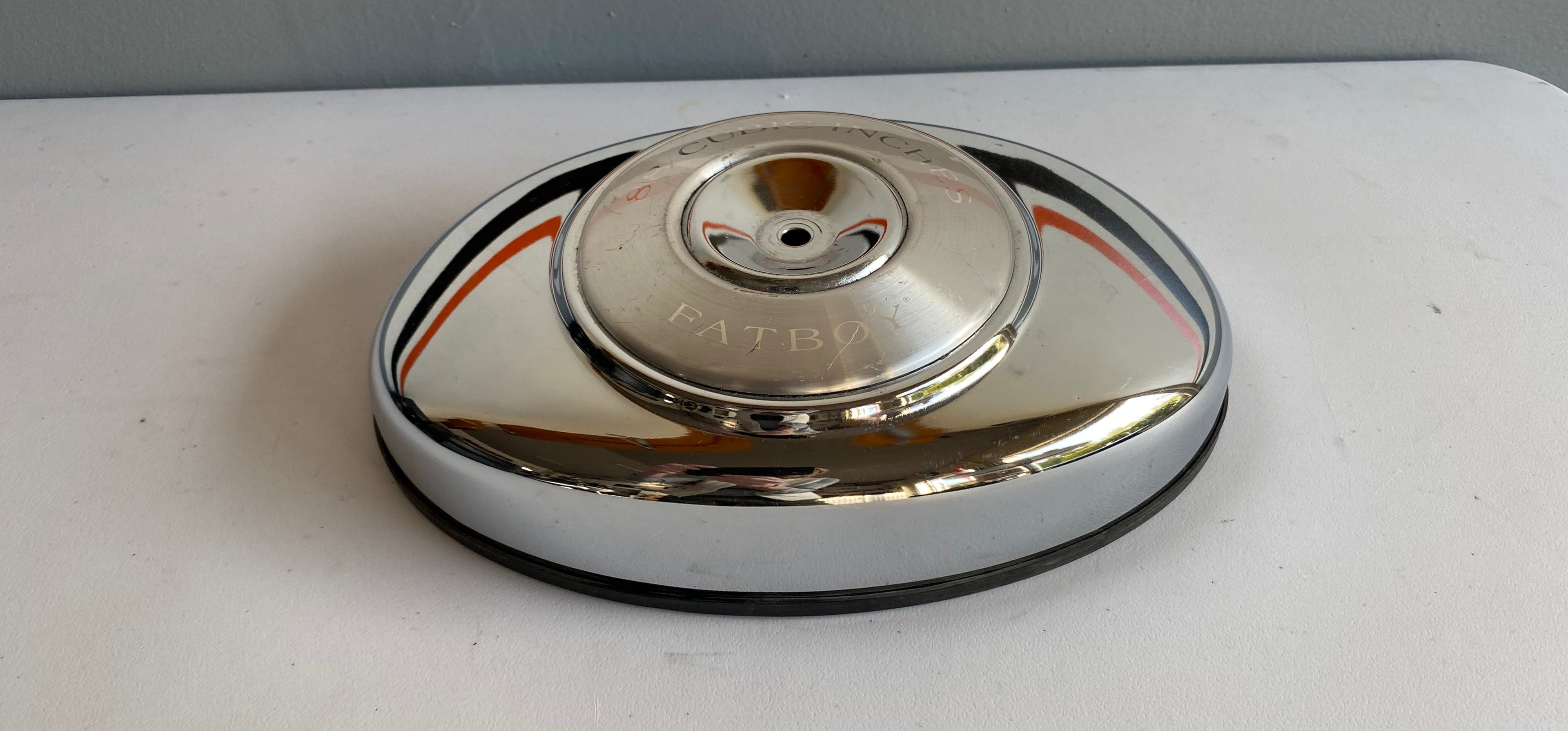 Harley Davidson Softail / Fat Boy Chrome Air Filter Cover