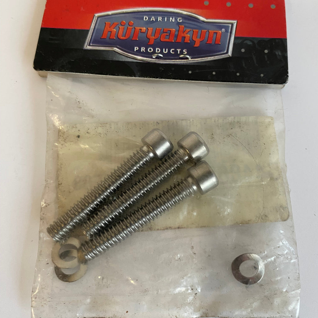 Jeu de 3 vis BTR filtre à air Kuryakyn Hypercharger Harley Davidson REF 9906