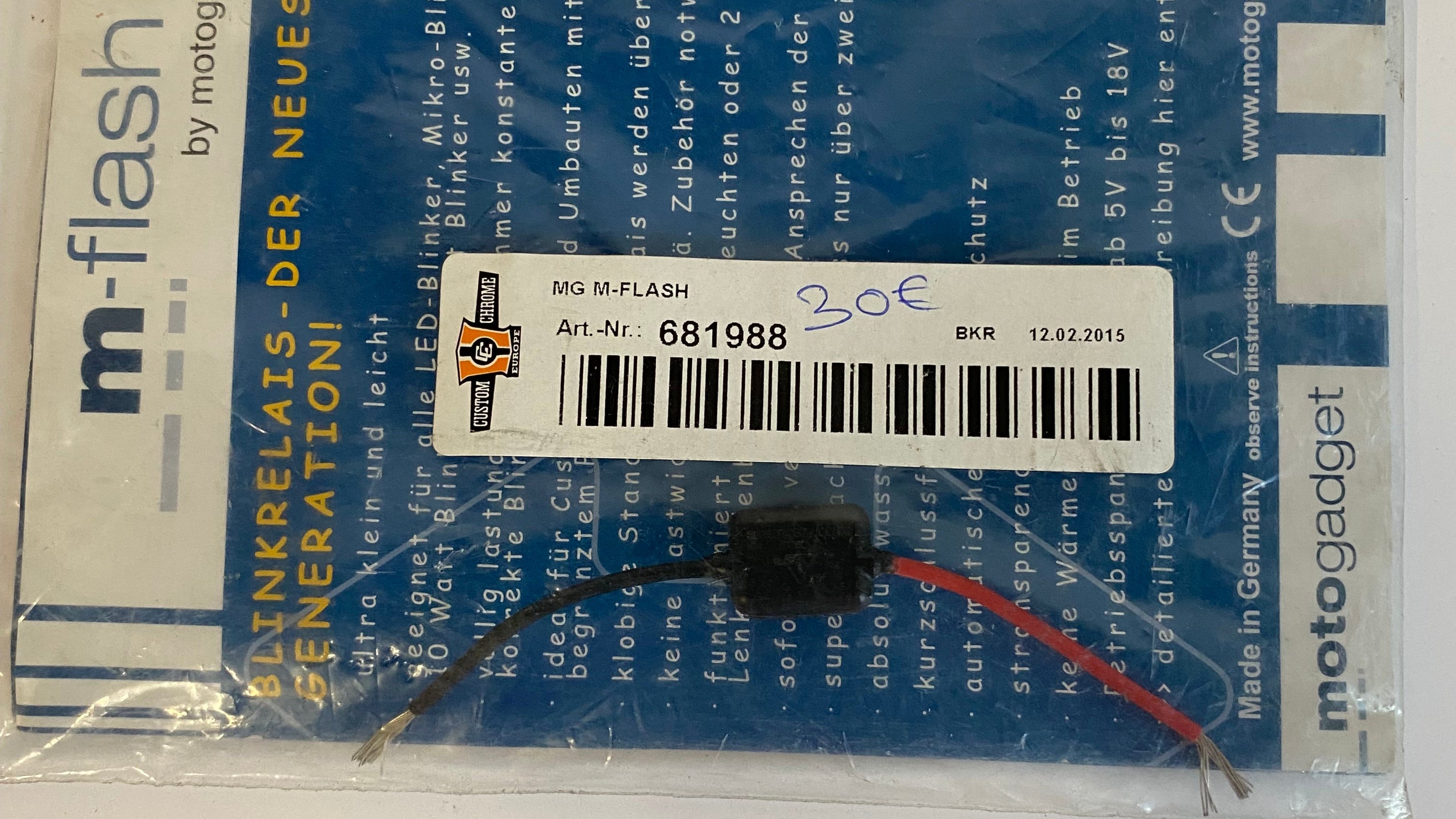 Micro relais clignotant moto gadget Harley Davidson REF CCI 681988