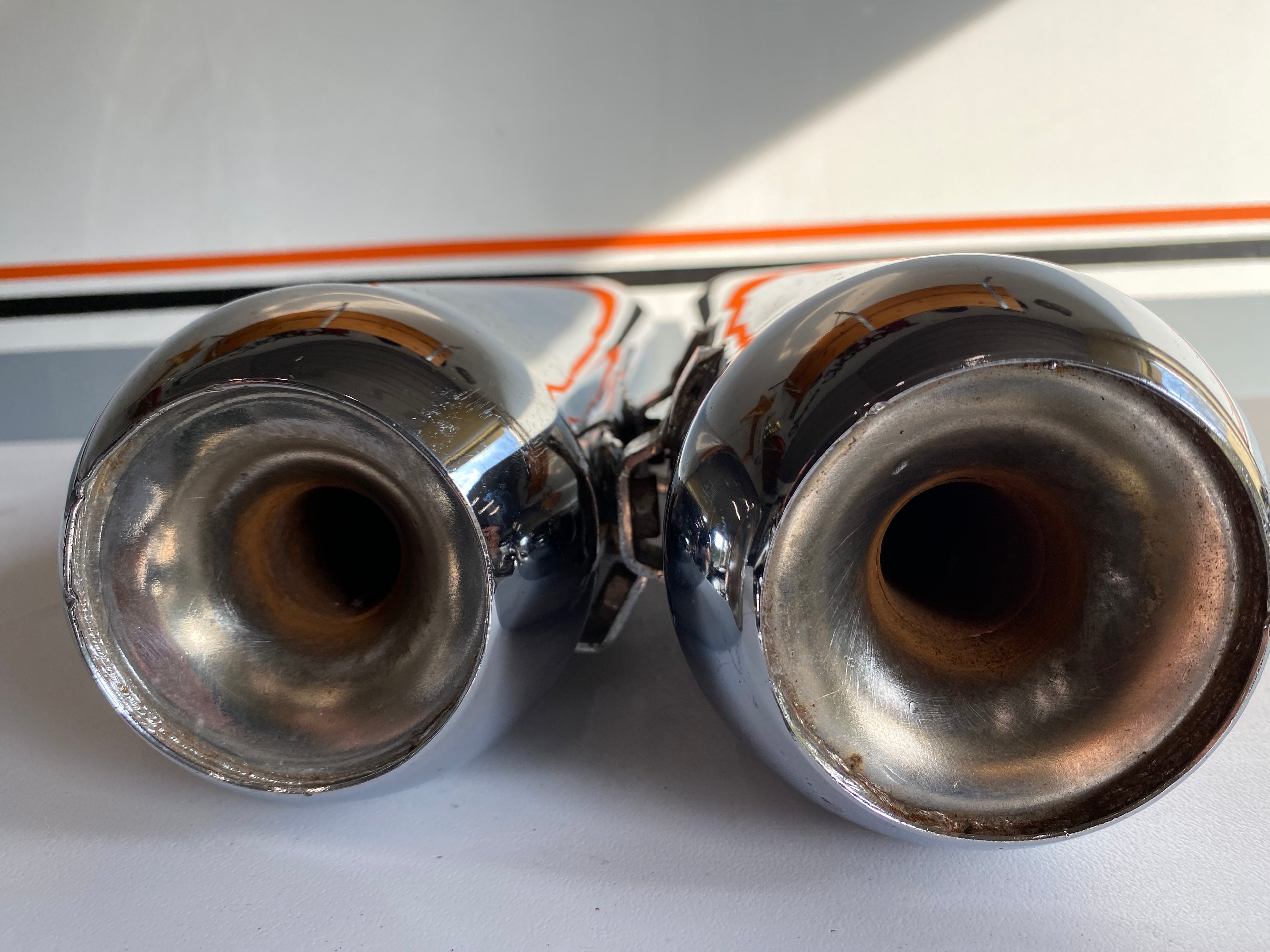 Harley Davidson Touring Muffler Set REF OEM: 65863-95C / 65552-95C